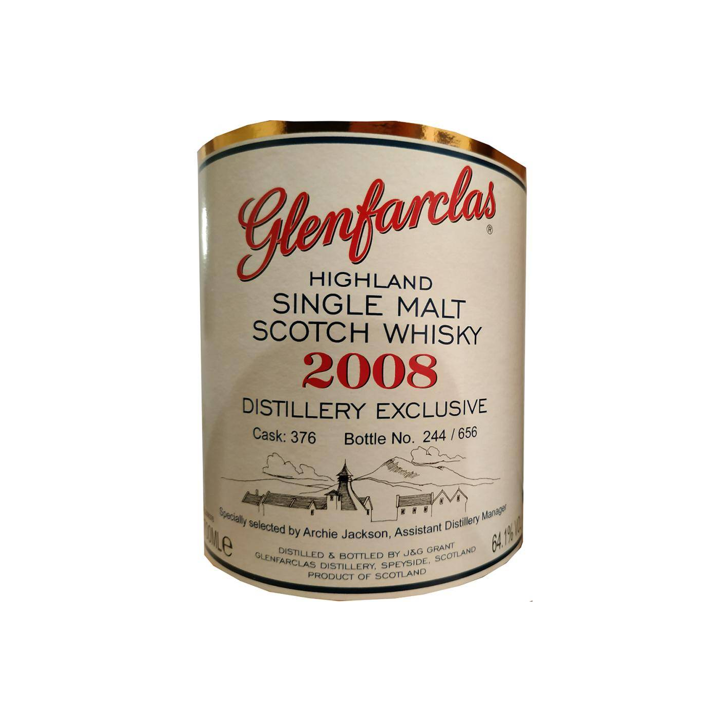 Glenfarclas 2008 10 Years Single Malt Whisky 3
