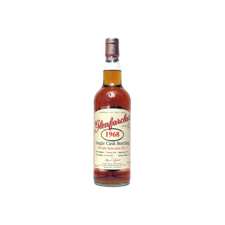 Glenfarclas Individual Cask Bottling 1968 37 Years Single Malt Whisky
