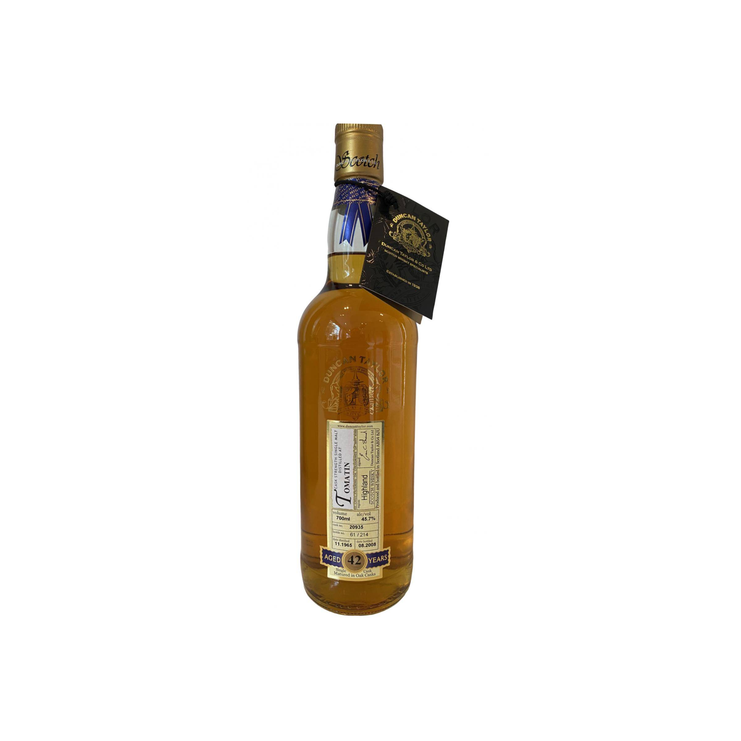 Tomatin Rare Auld 1965 42 Years Single Malt Whisky