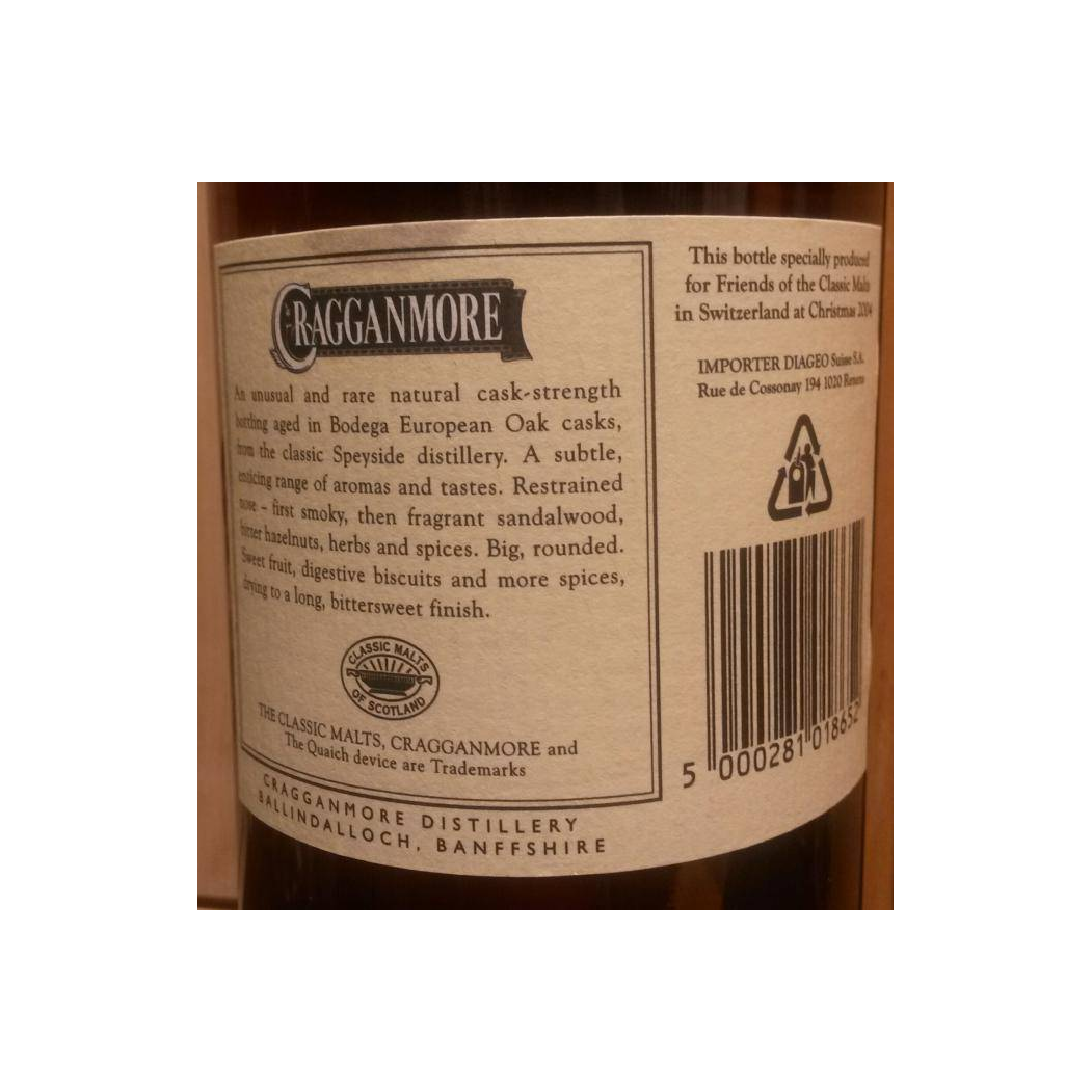Cragganmore 1993 10 Years Single Malt Whisky 2