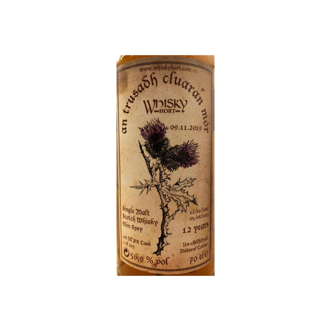 Glen Spey 2007 12 Years Single Malt Whisky 2