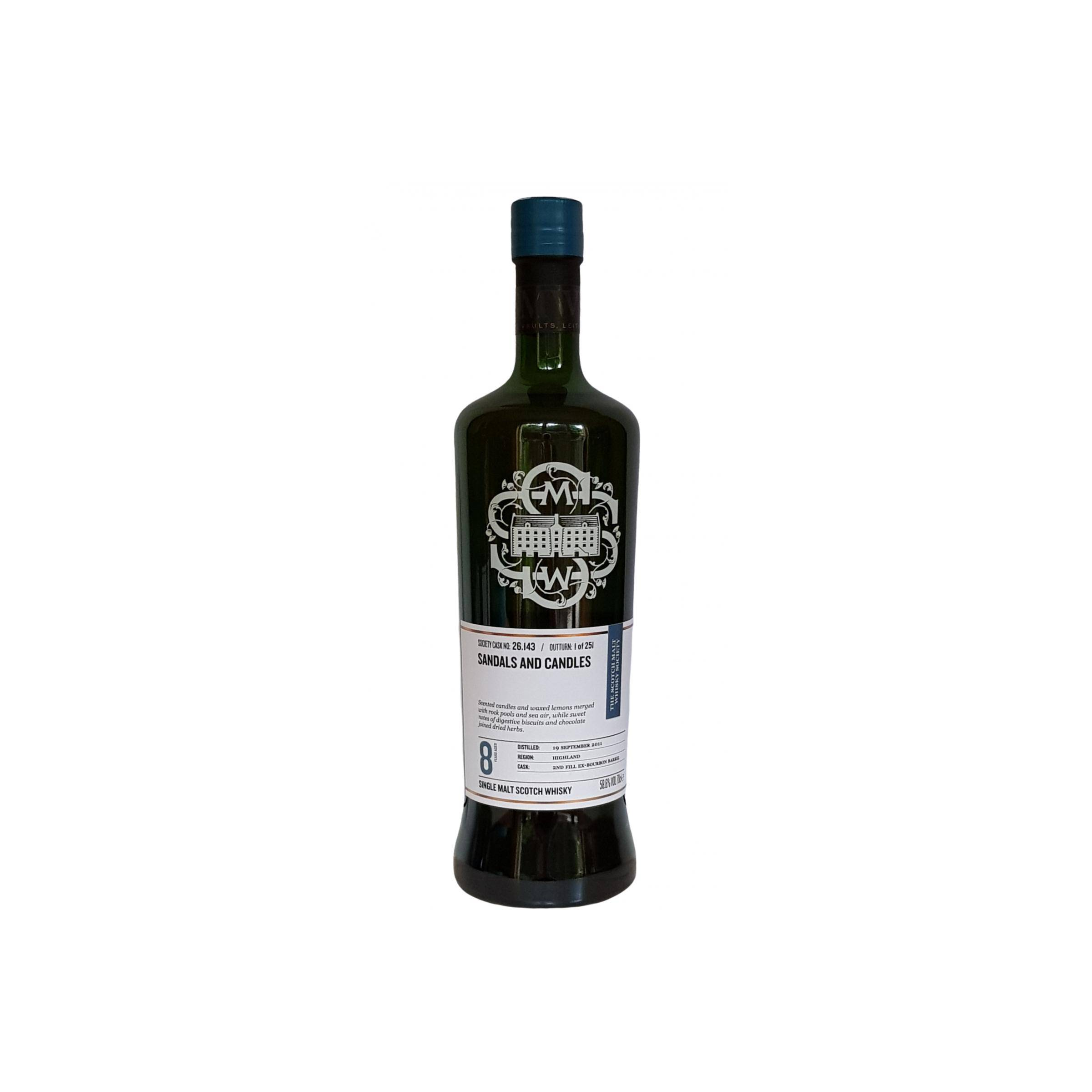 The Scotch Malt Whisky Society 2011 8 Years Single Malt Whisky