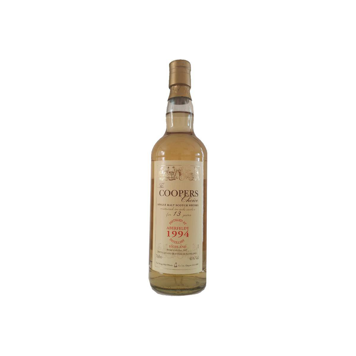 Aberfeldy The Cooper's Choice 1994 13 Years Single Malt Whisky