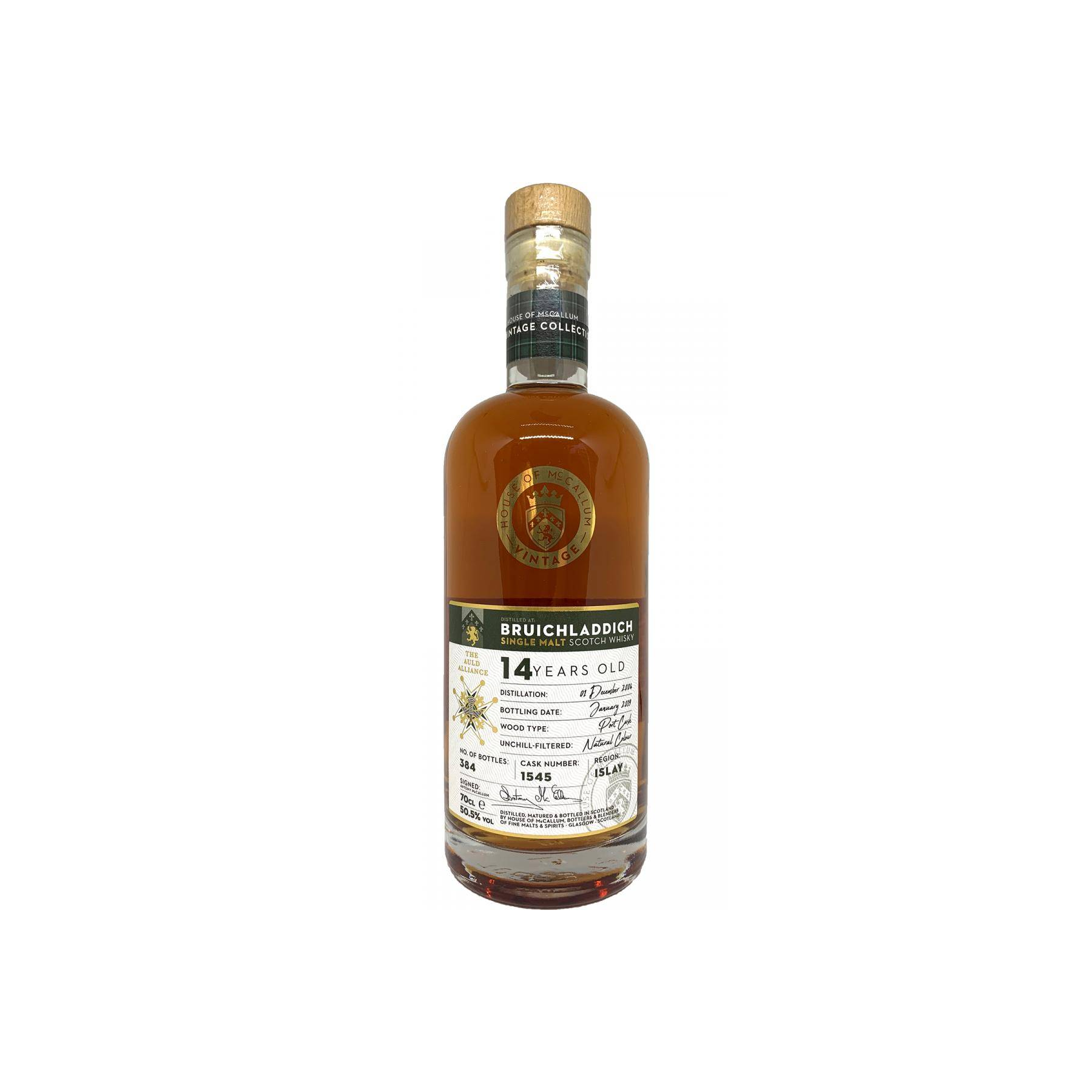 Bruichladdich 2004 14 Years Single Malt Whisky 2
