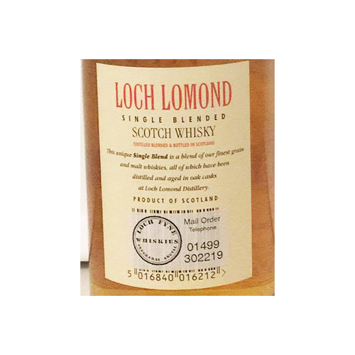 Loch Lomond Blended Whisky 2
