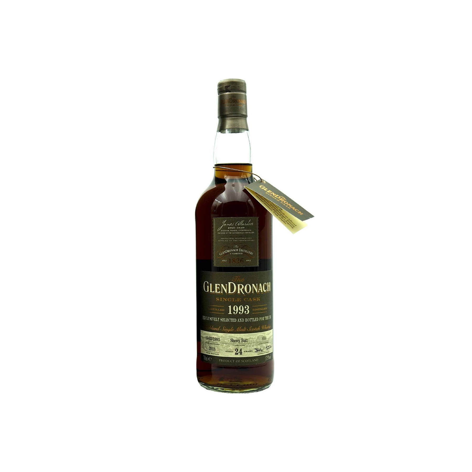 GlenDronach Single Cask 1993 24 Years Single Malt Whisky