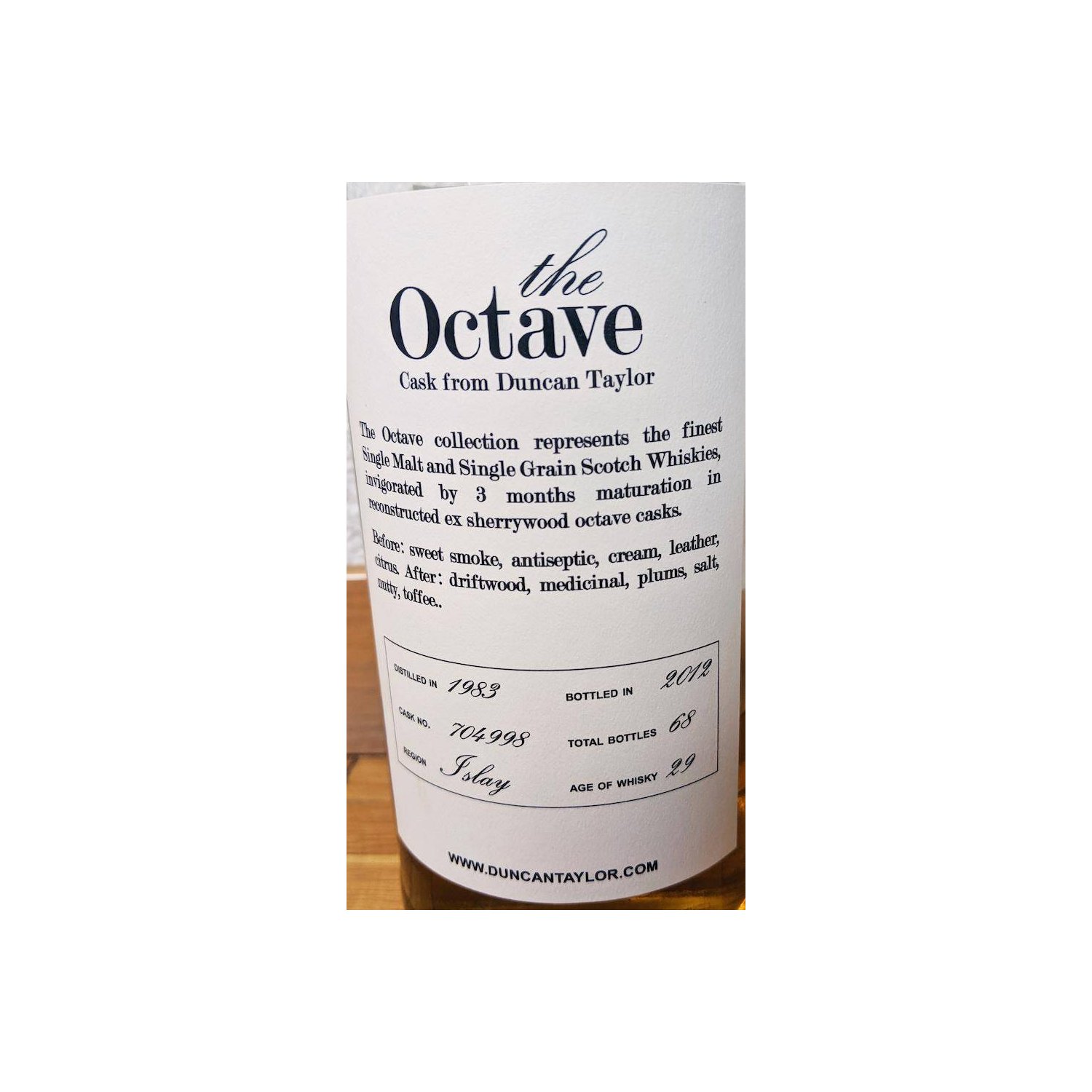 Caol Ila The Octave 1983 29 Years Single Malt Whisky 2