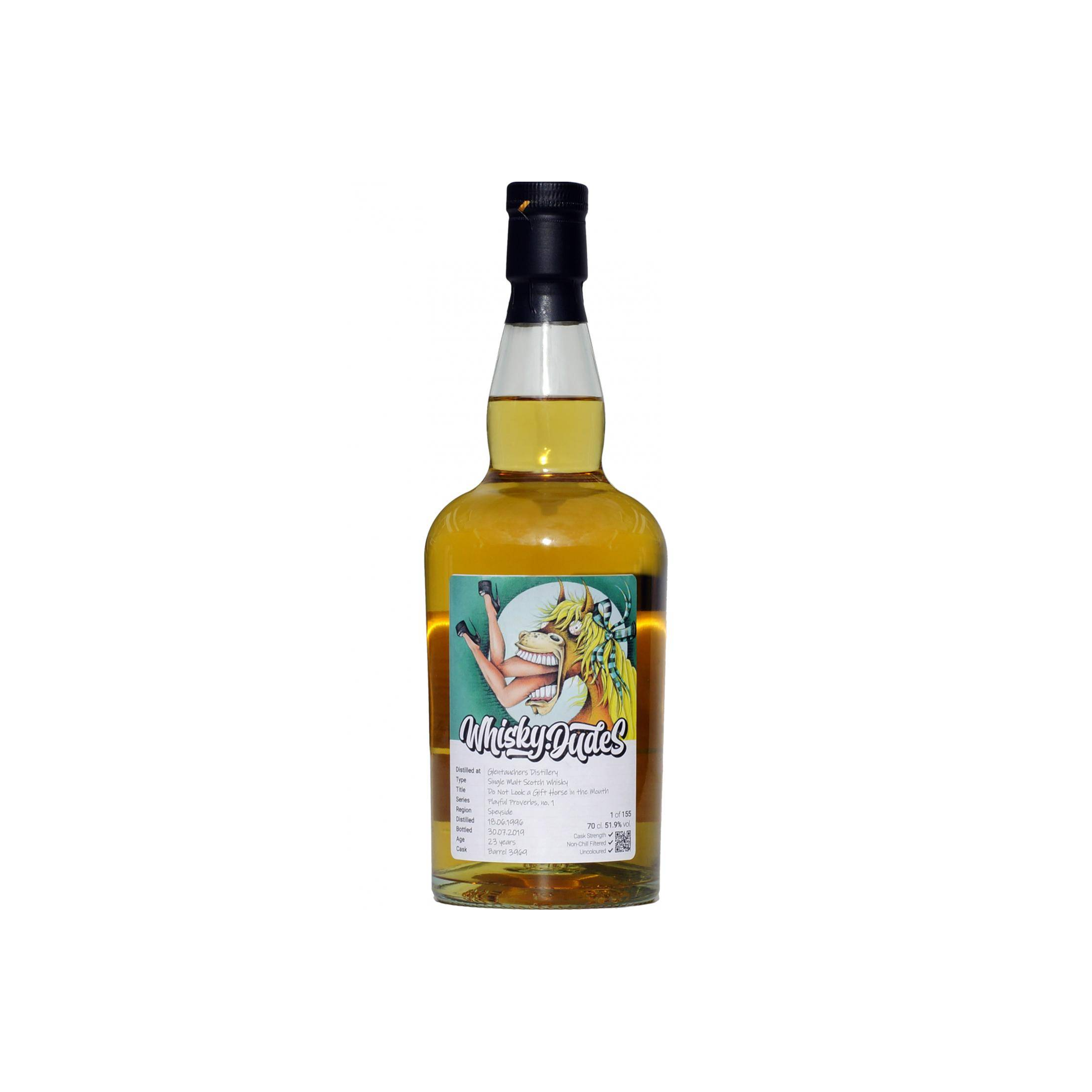 Glentauchers 1996 23 Years Single Malt Whisky