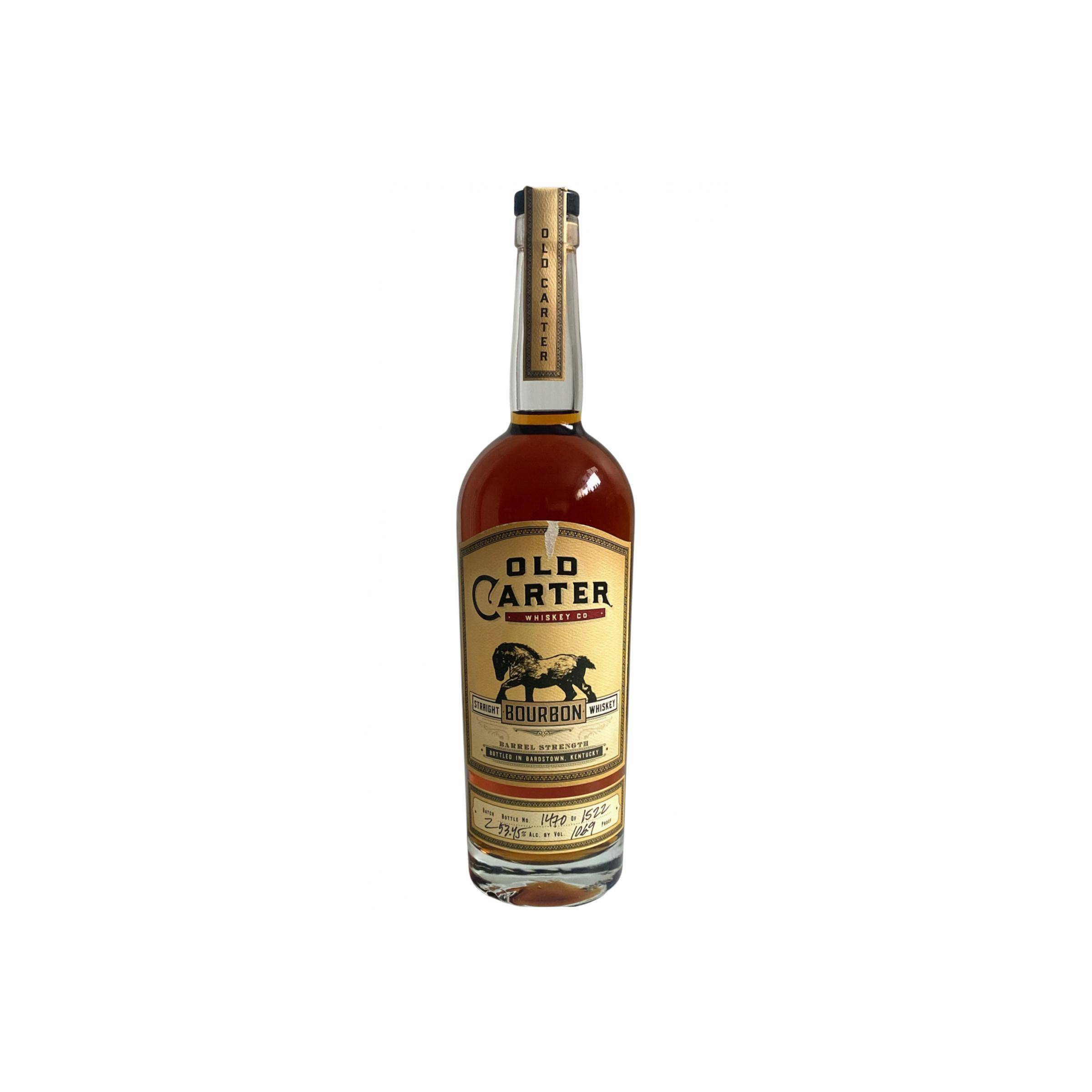 Old Carter Straight Bourbon Whiskey