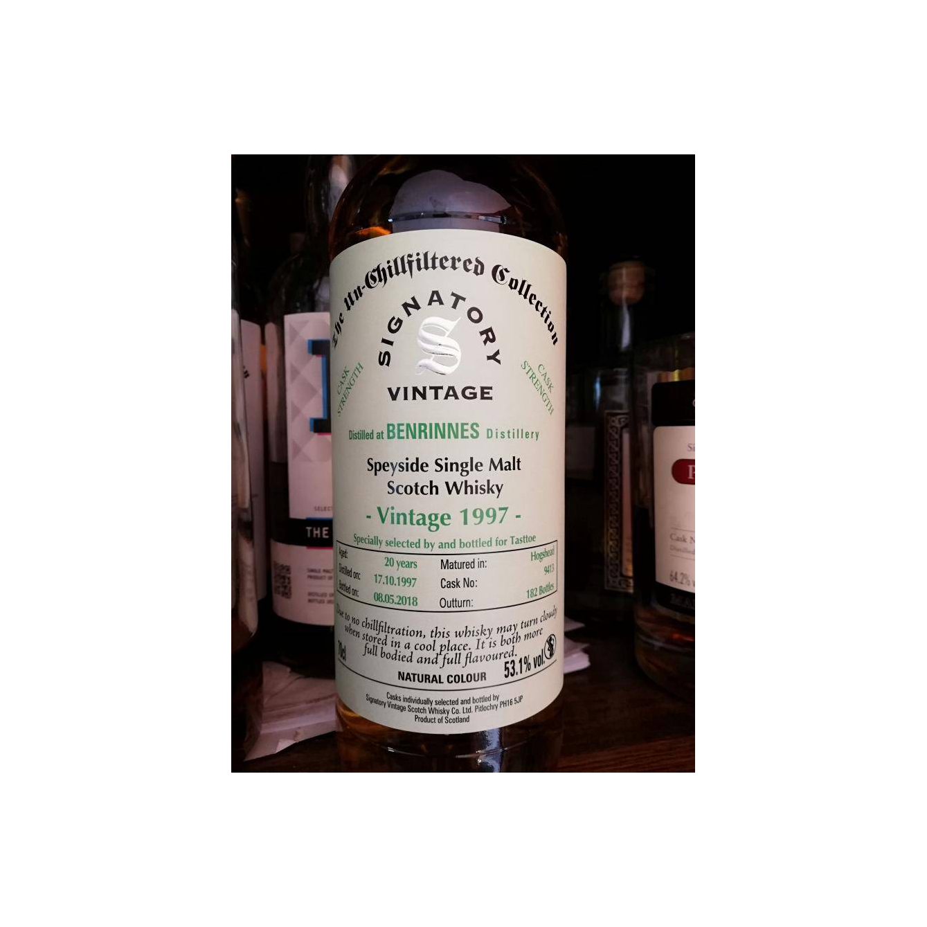 Benrinnes 1997 20 Years Single Malt Whisky 2