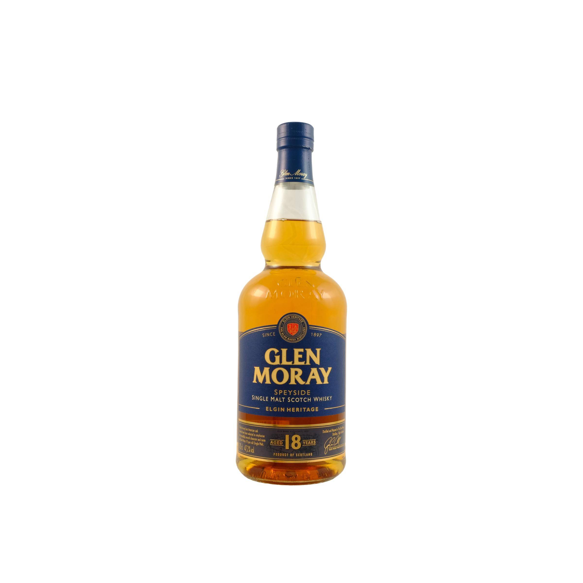 Glen Moray 18 Years Single Malt Whisky