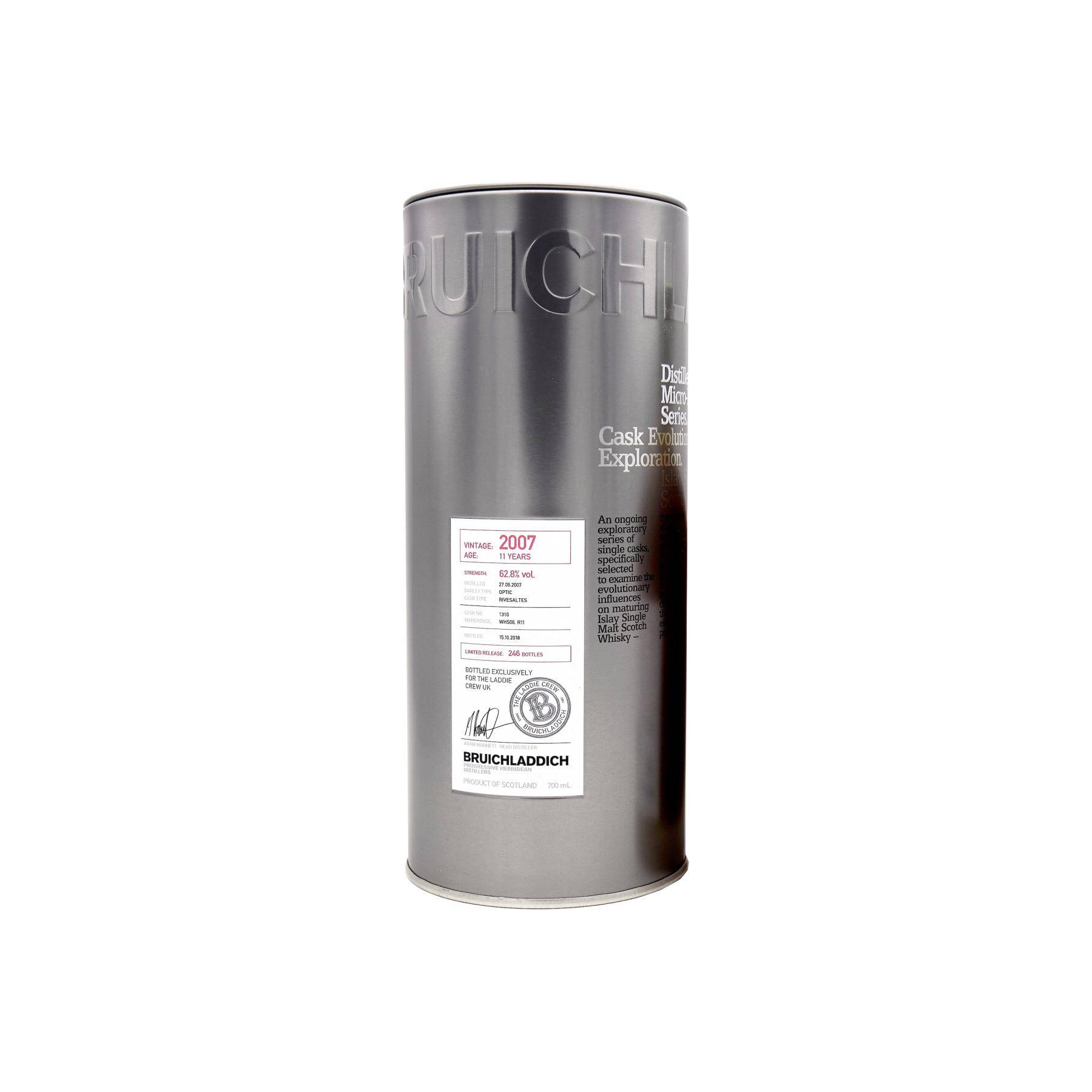 Bruichladdich 2007 11 Years Single Malt Whisky 2