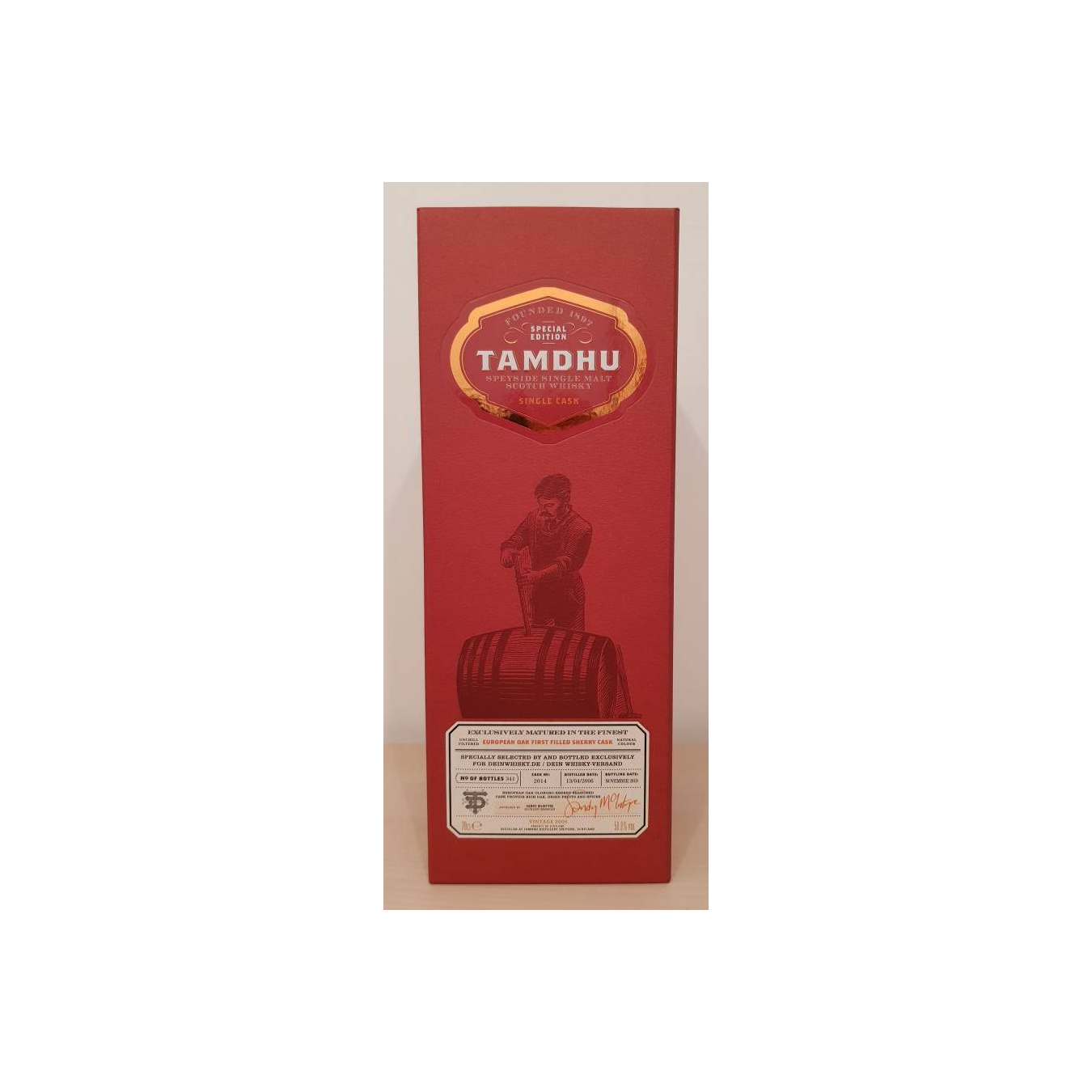 Tamdhu Single Cask 2006 13 Years Single Malt Whisky 2