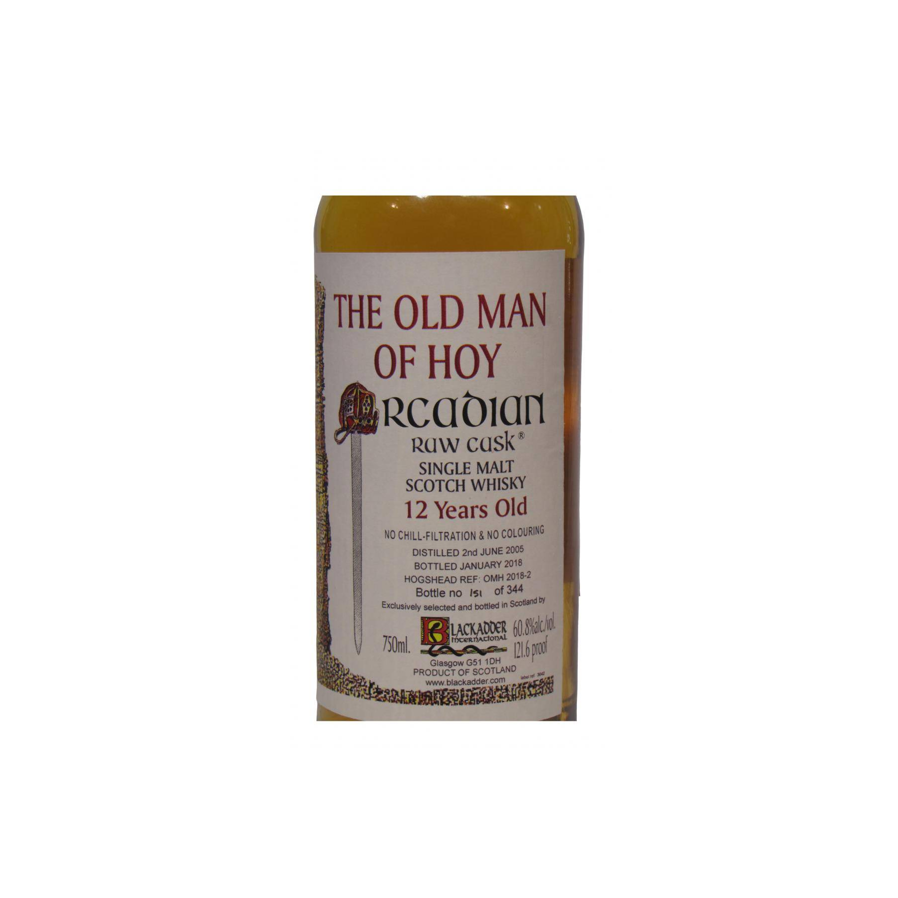 Blackadder 2005 12 Years Single Malt Whisky