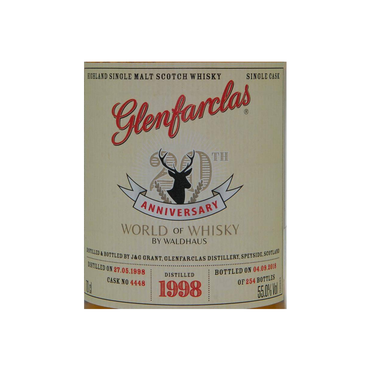 Glenfarclas 1998 20 Years Single Malt Whisky 2