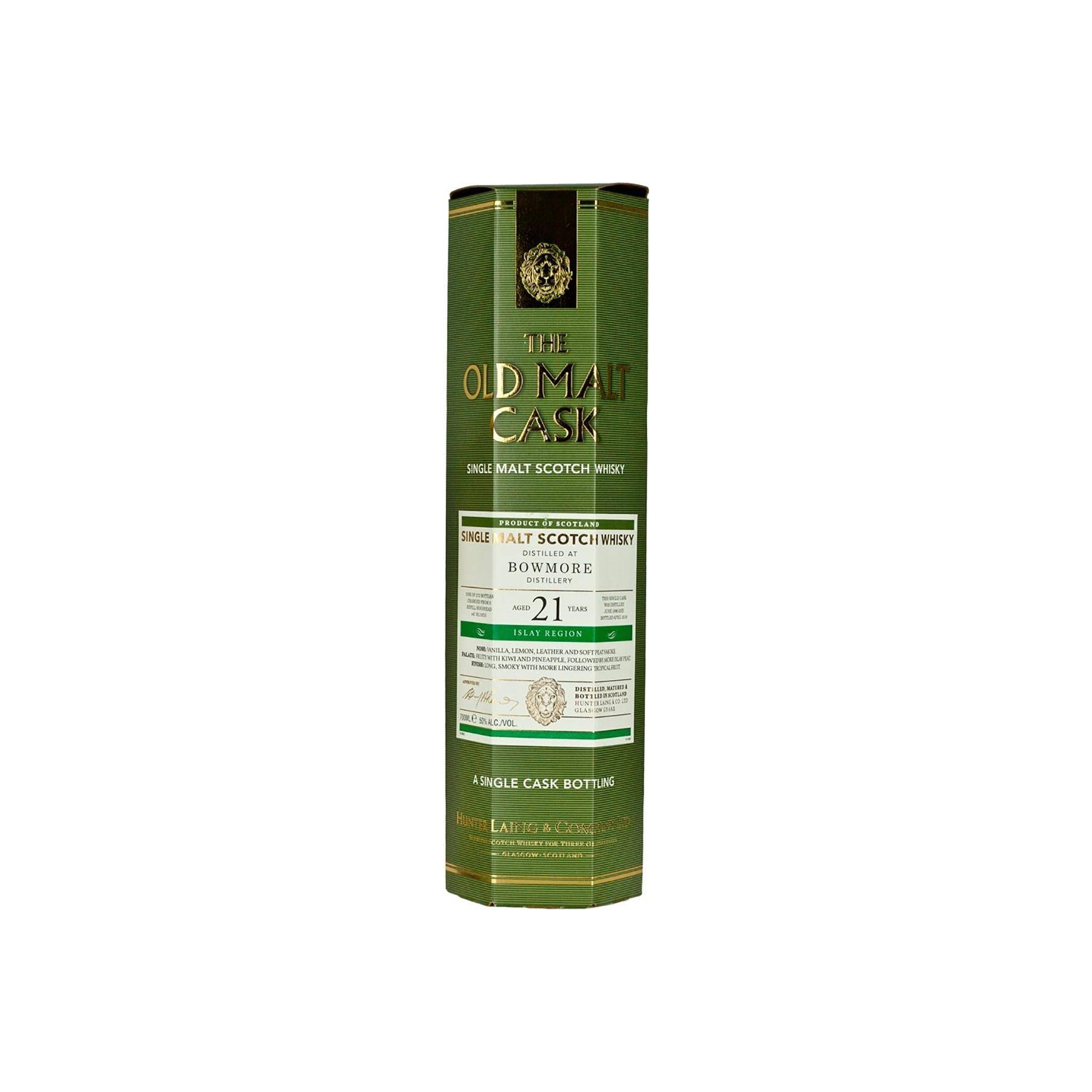 Bowmore Old Malt Cask 1996 21 Years Single Malt Whisky 2