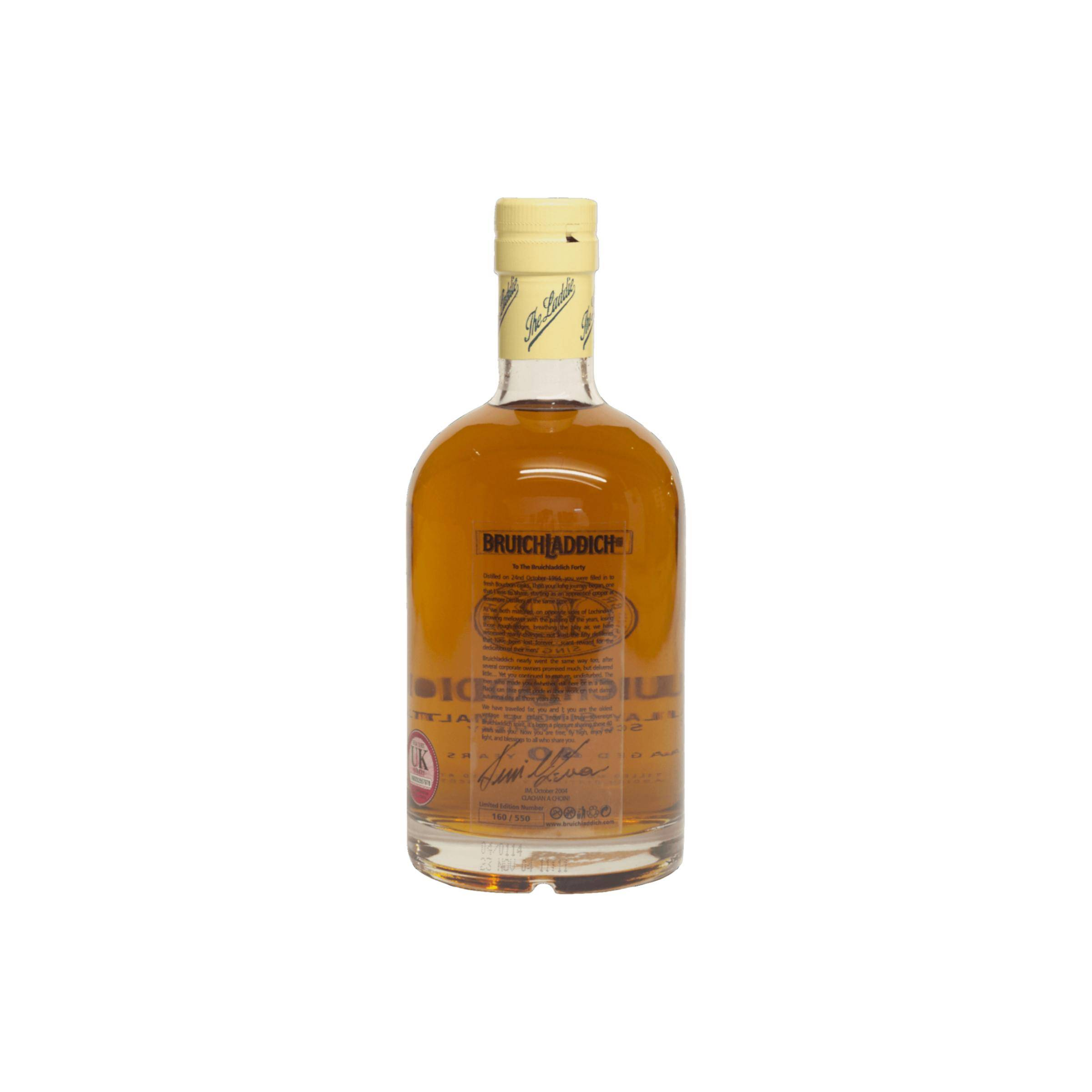 Bruichladdich 1964 40 Years Single Malt Whisky 2