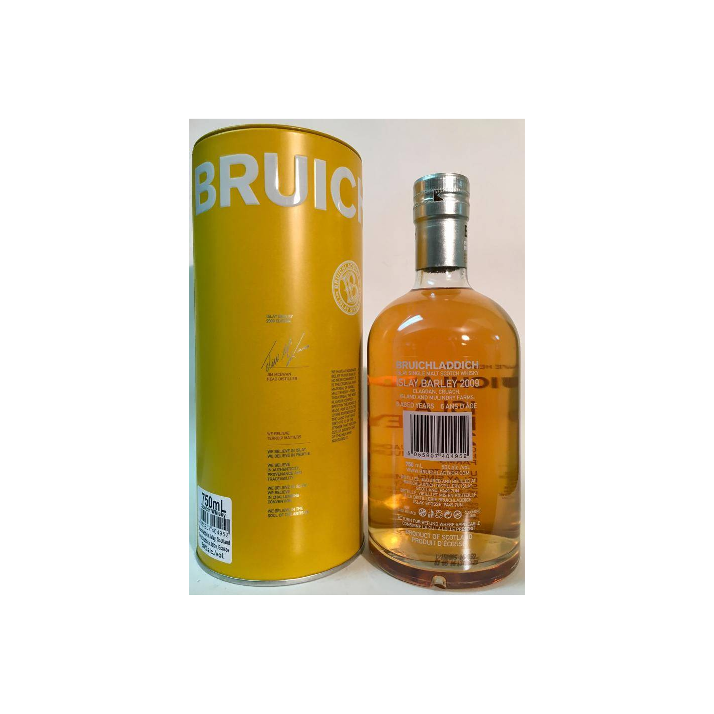 Bruichladdich 2009 6 Years Single Malt Whisky 3