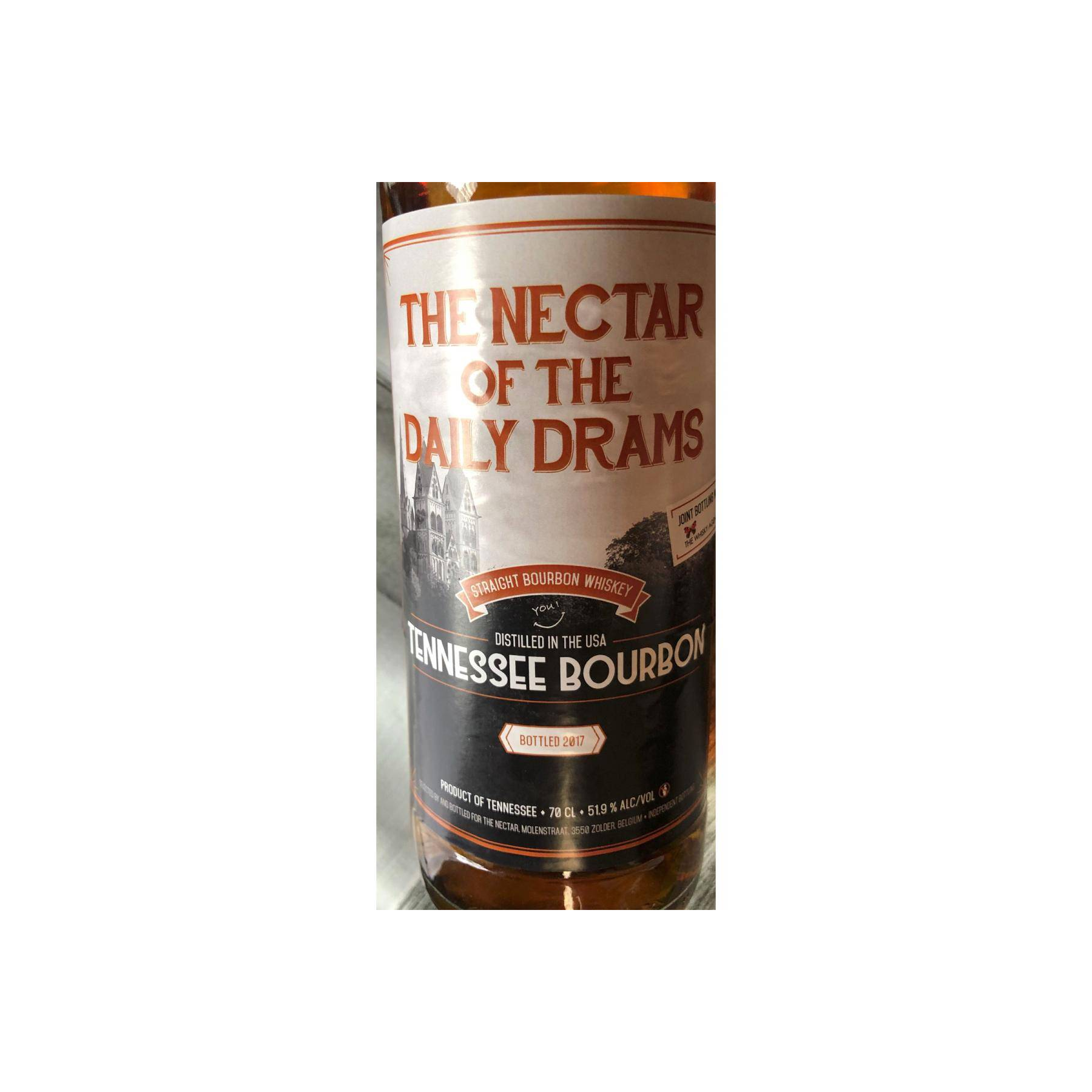 Tennessee Bourbon Straight Bourbon Whiskey DD 2