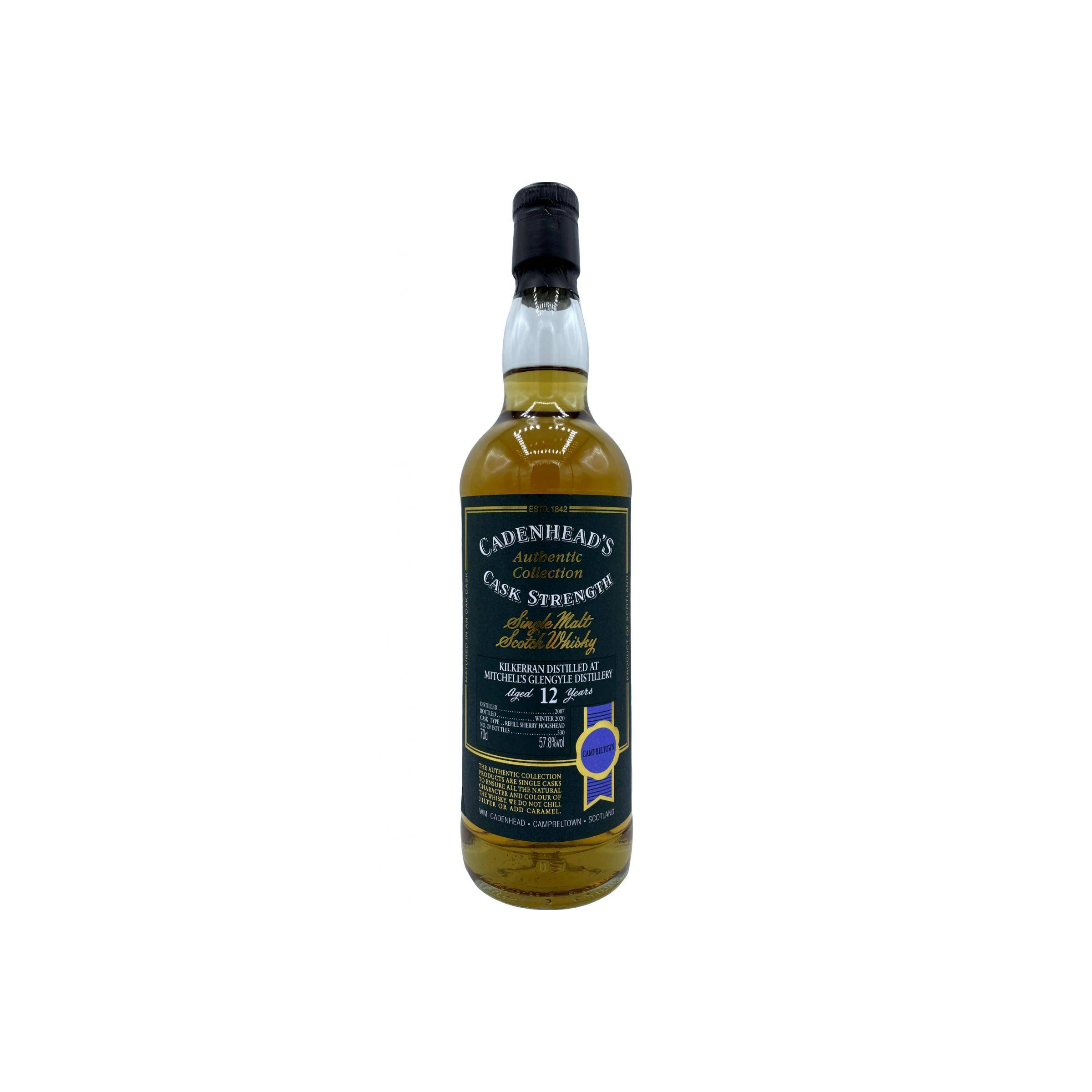 Cadenhead Authentic Collection 2007 12 Years Single Malt Whisky