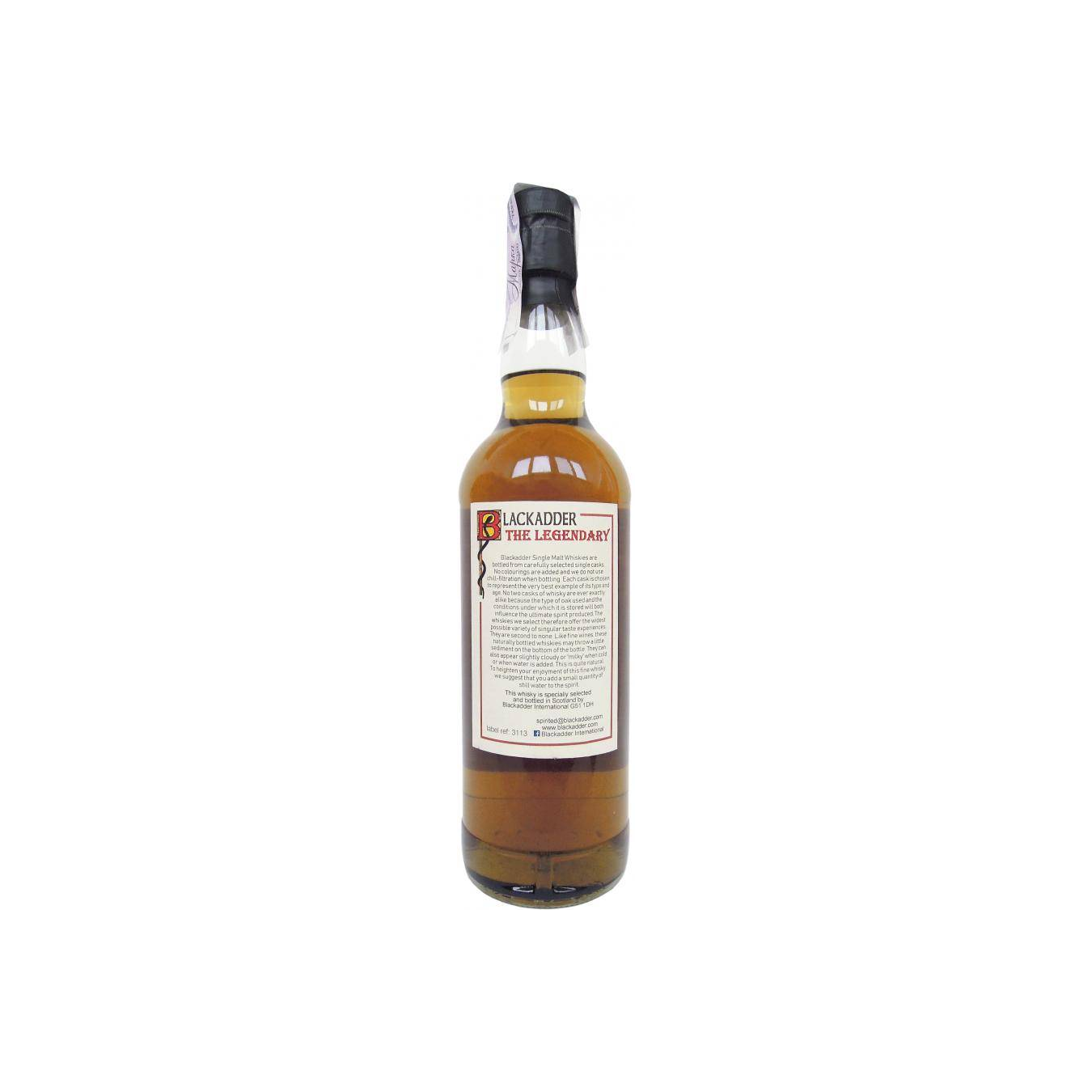Blackadder 1988 29 Years Blended Malt Whisky 2
