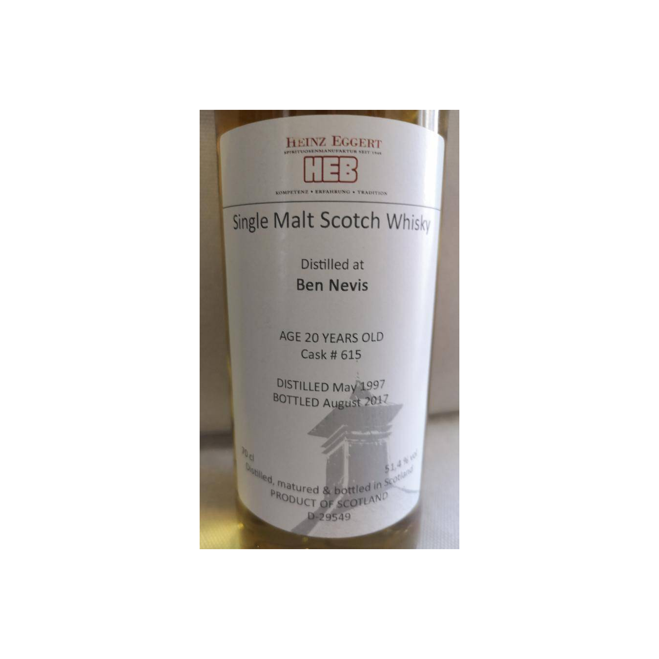Ben Nevis 1997 20 Years Single Malt Whisky