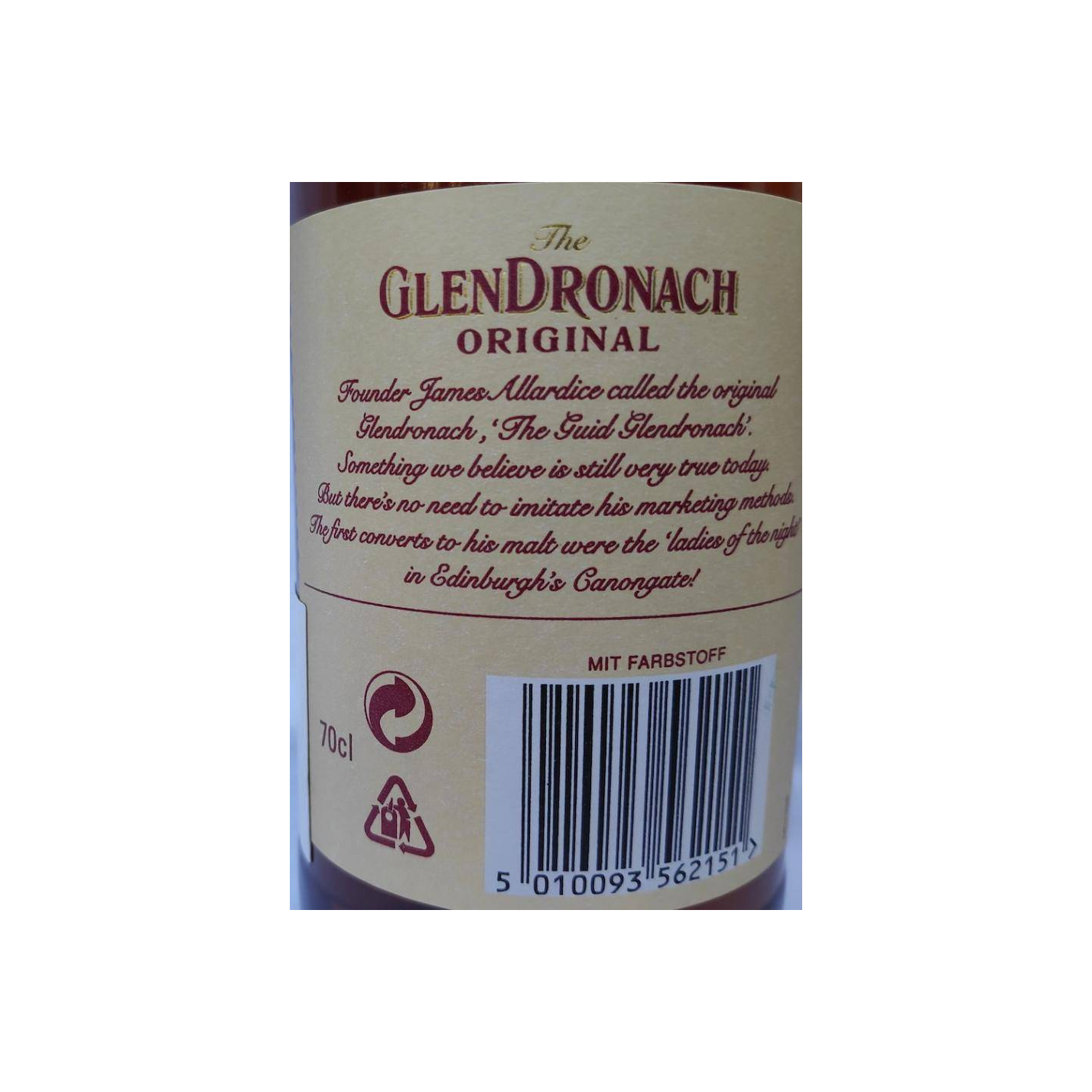 GlenDronach 12 Years Single Malt Whisky 3