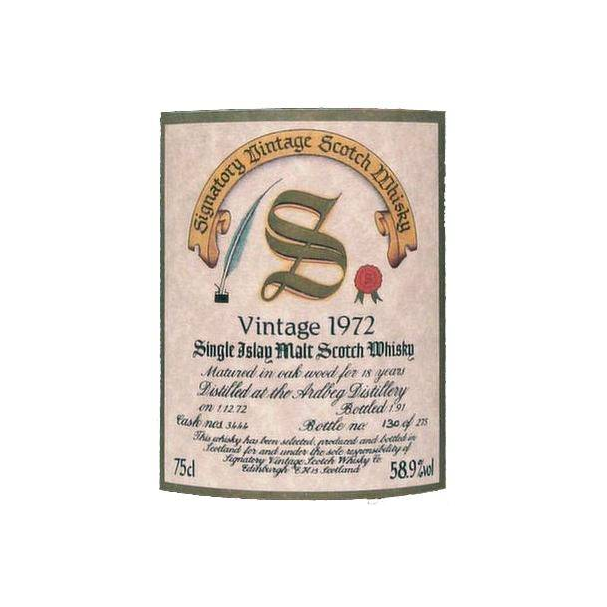 Ardbeg Vintage Collection - Dumpy 1972 18 Years Single Malt Whisky 2
