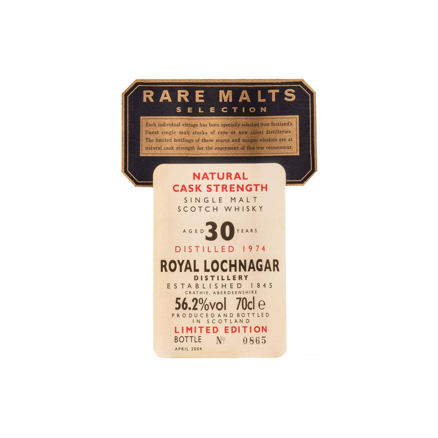 Royal Lochnagar 1974 30 Years Single Malt Whisky 2