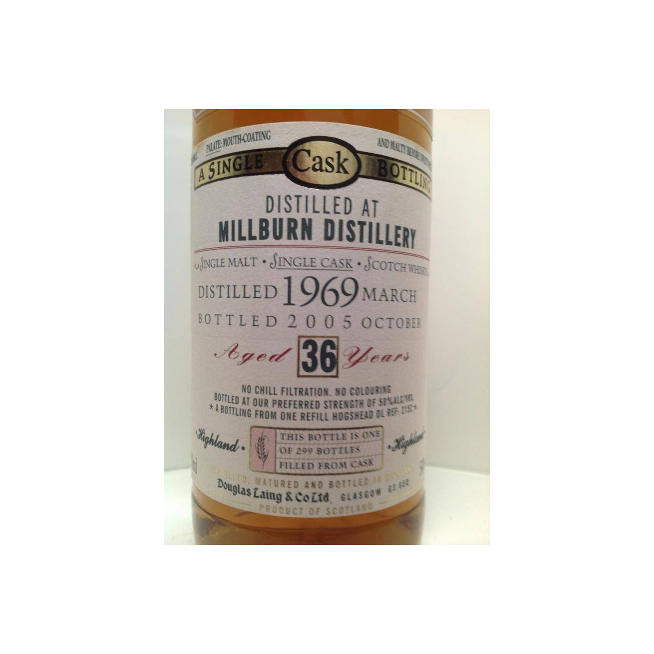 The Scotch Malt Whisky Society Old Malt Cask 1969 36 Years Single Malt Whisky 2