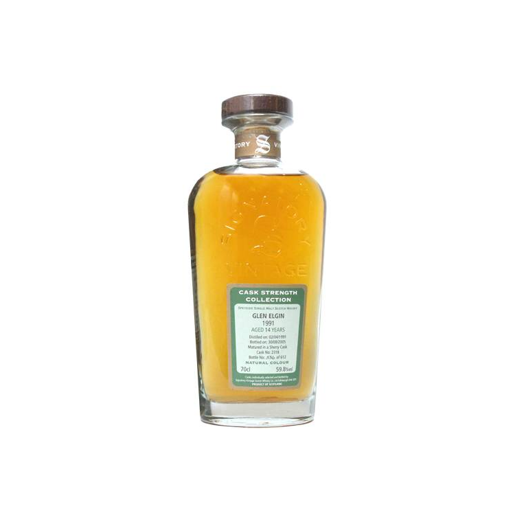 Glen Elgin Cask Strength Collection 1991 14 Years Single Malt Whisky
