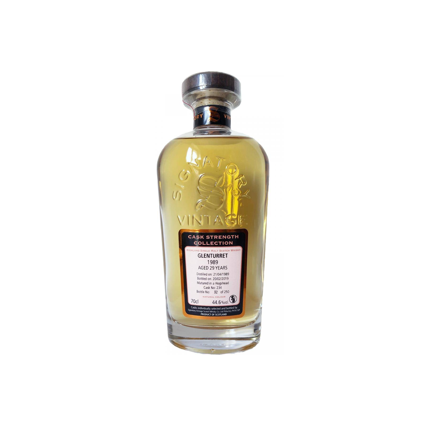 The Glenturret Cask Strength Collection 1989 29 Years Single Malt Whisky