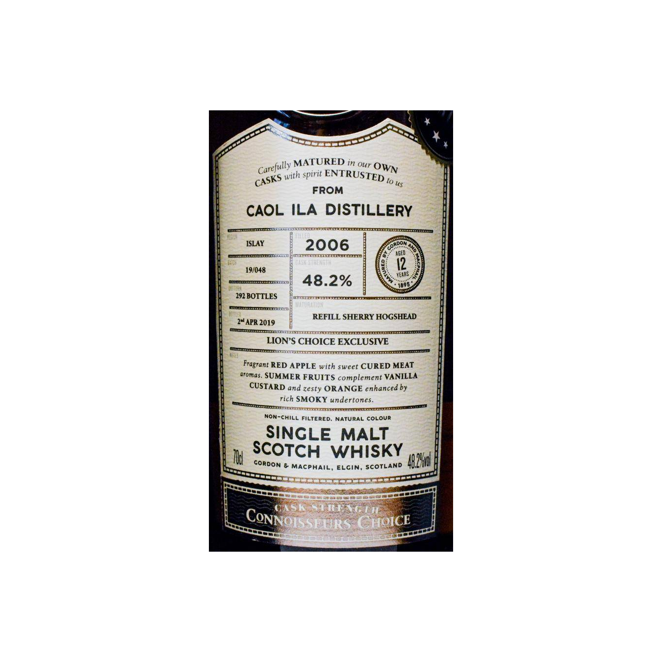 Caol Ila Connoisseurs Choice - Cask Strength 2006 12 Years Single Malt Whisky 3