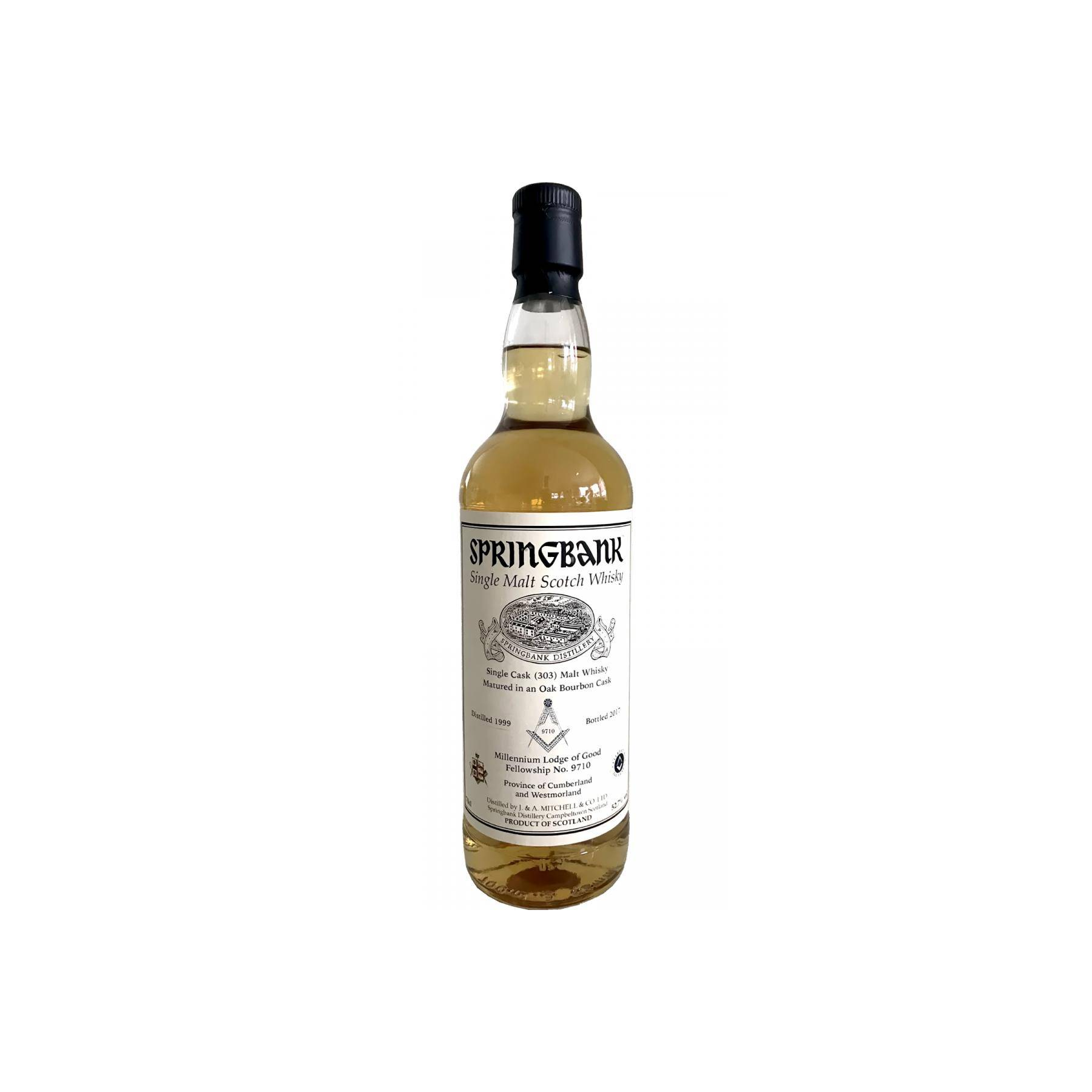Springbank Private Bottling 1999 18 Years Single Malt Whisky