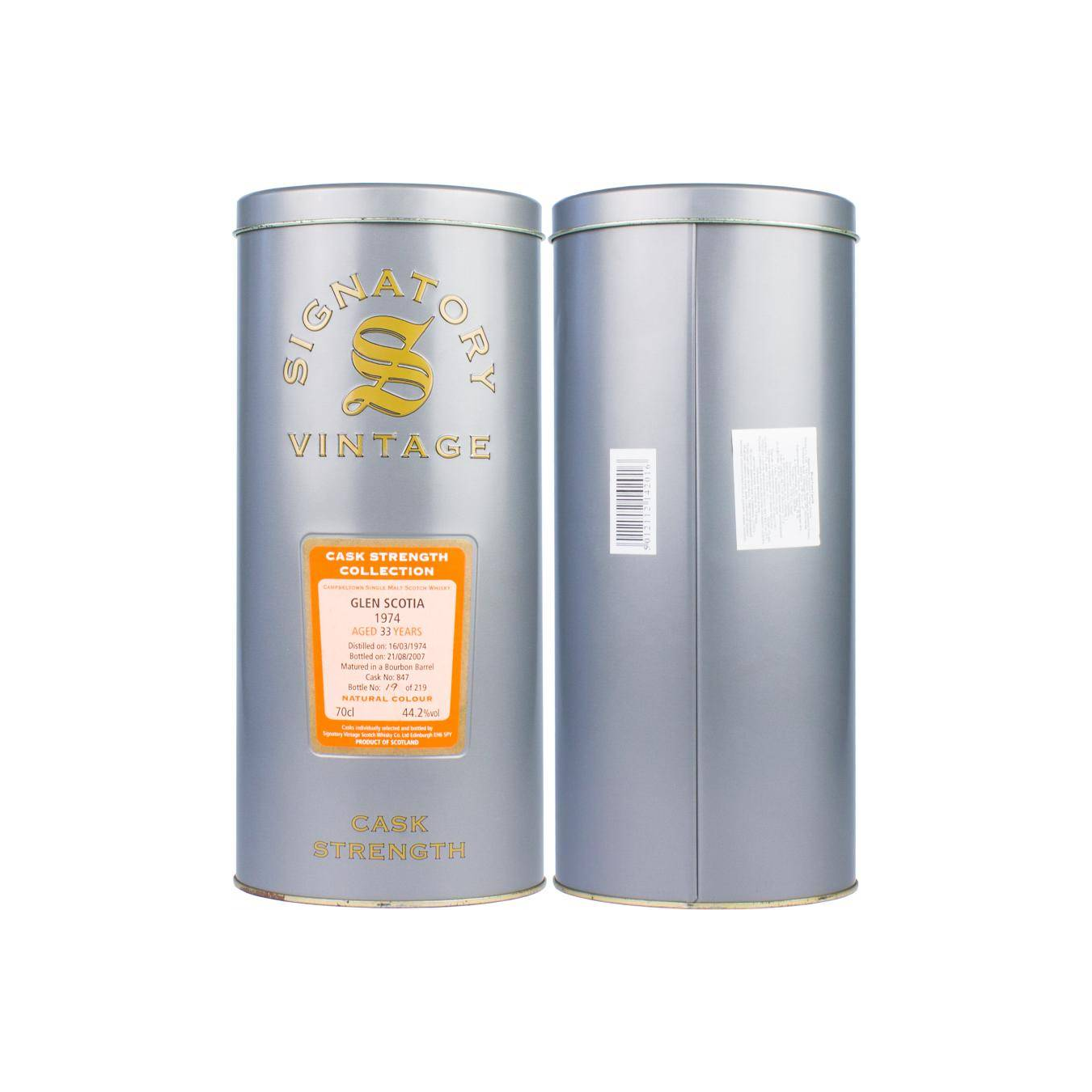 Glen Scotia Cask Strength Collection 1974 33 Years Single Malt Whisky 2