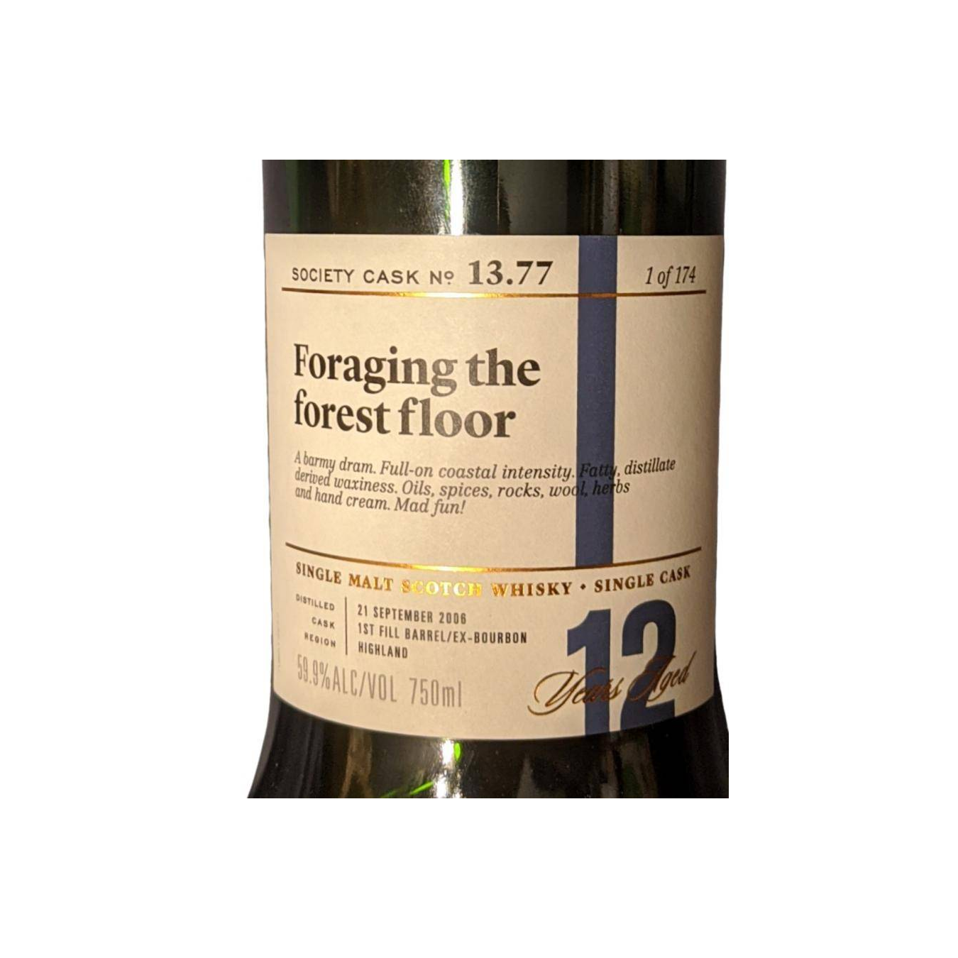 The Scotch Malt Whisky Society 2006 12 Years Single Malt Whisky 2