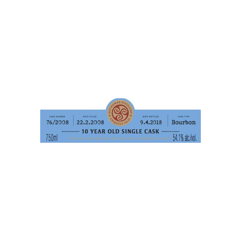 Kilchoman 2008 10 Years Single Malt Whisky 2