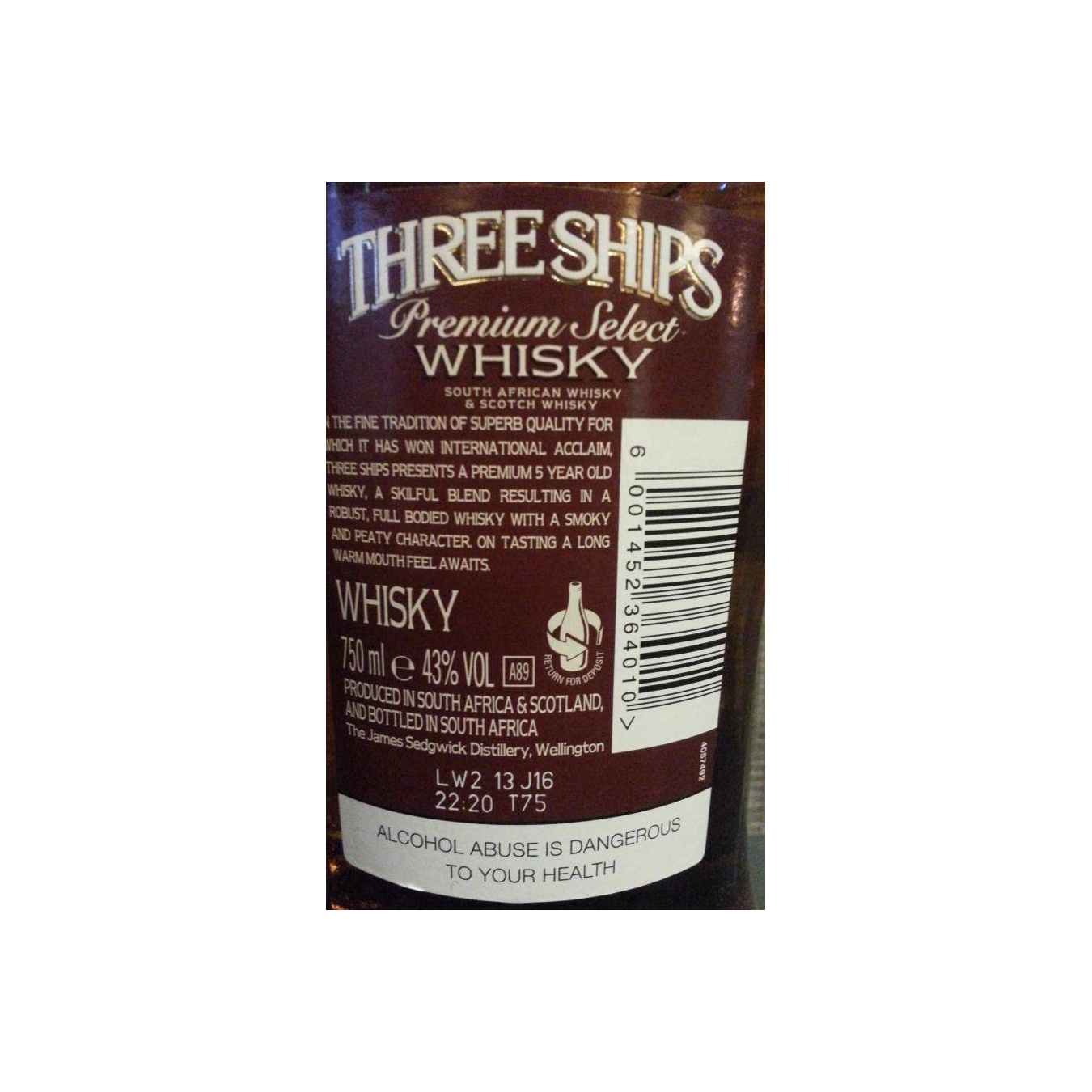 Three Ships 05-year-old 2