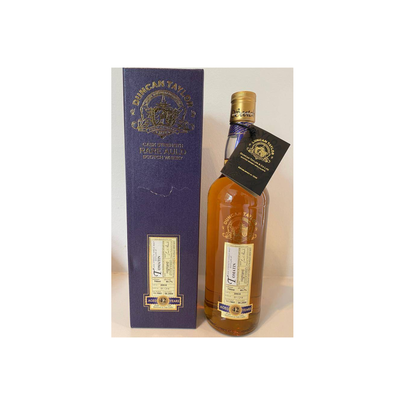 Tomatin Rare Auld 1965 42 Years Single Malt Whisky 2