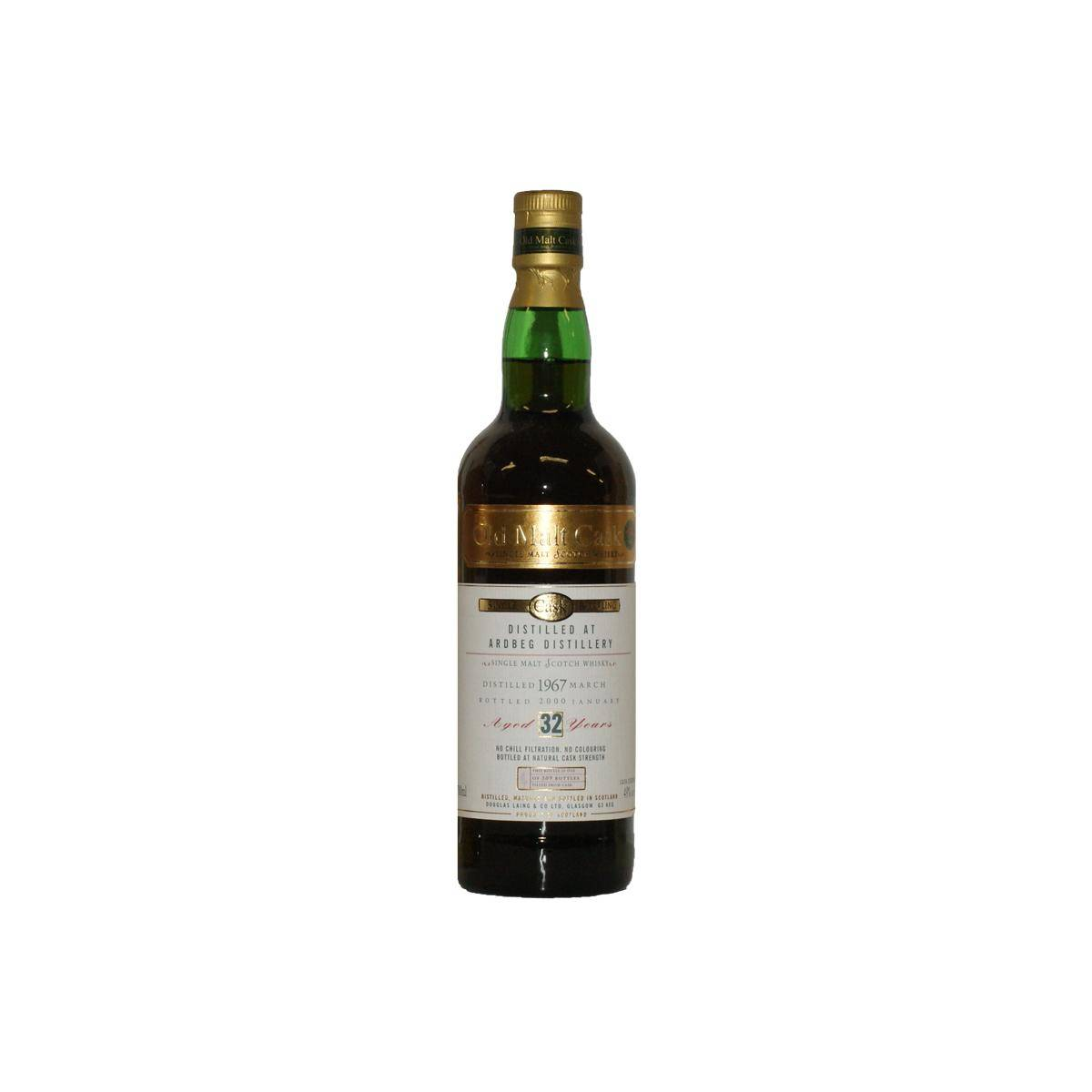 Ardbeg Old Malt Cask 1967 32 Years Single Malt Whisky