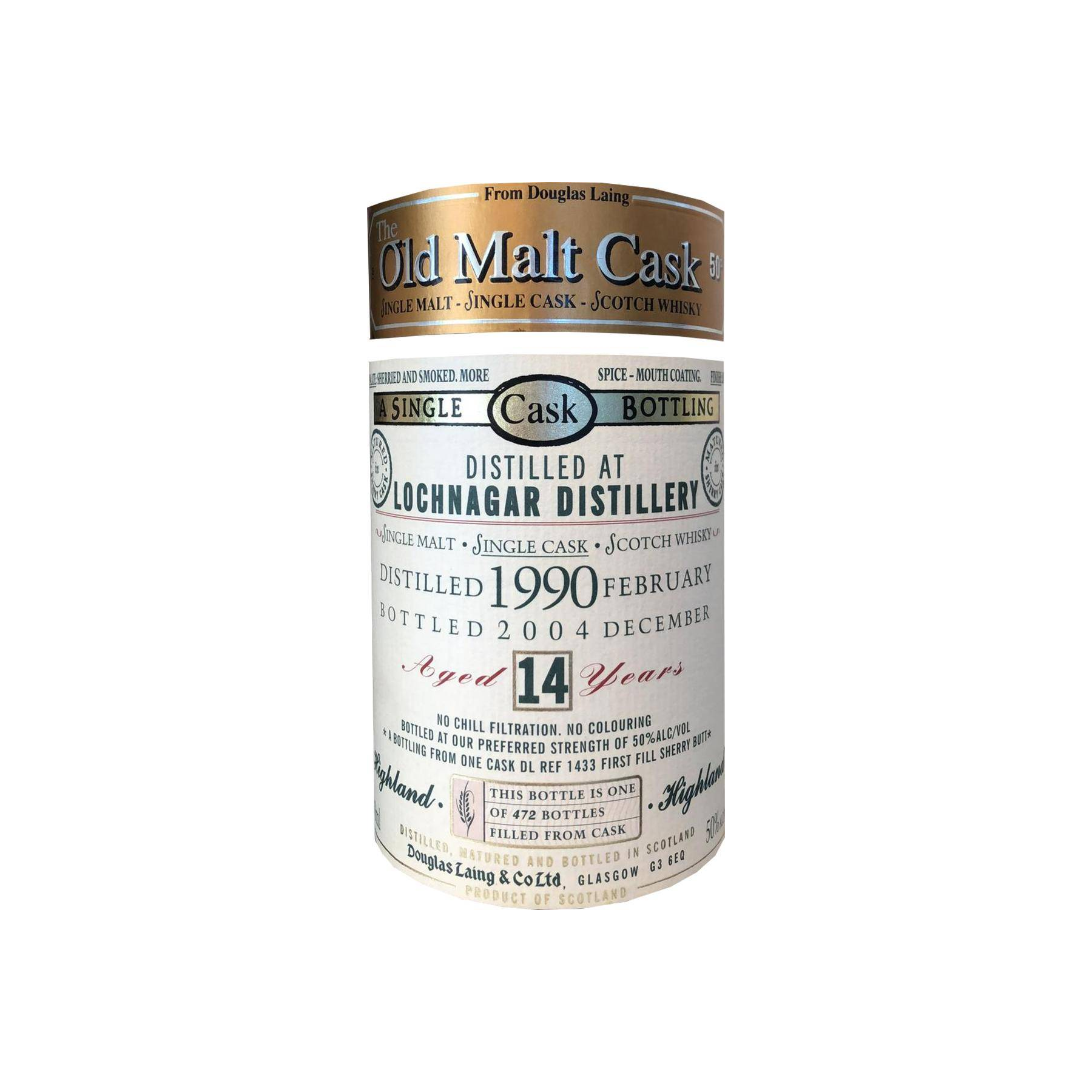 Royal Lochnagar Old Malt Cask 1990 14 Years Single Malt Whisky 3