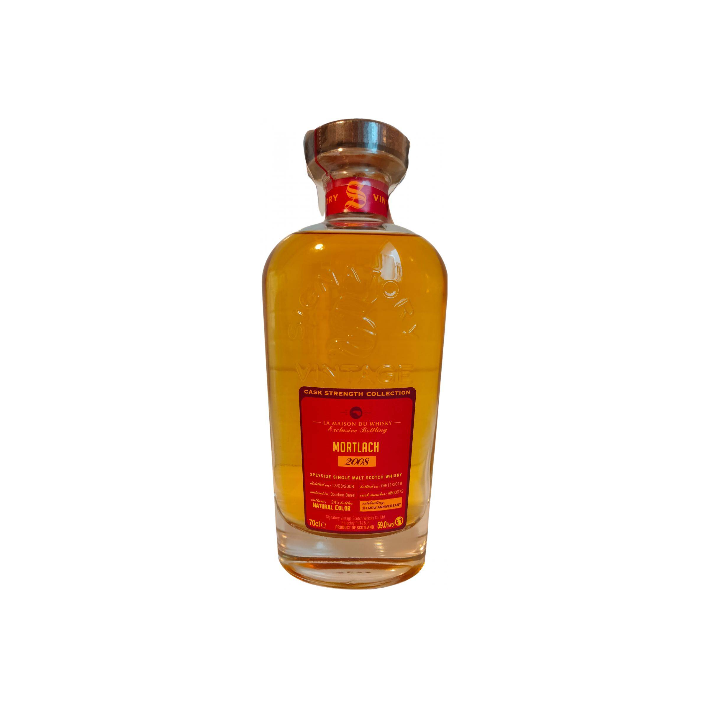 Mortlach Cask Strength Collection 2008 10 Years Single Malt Whisky