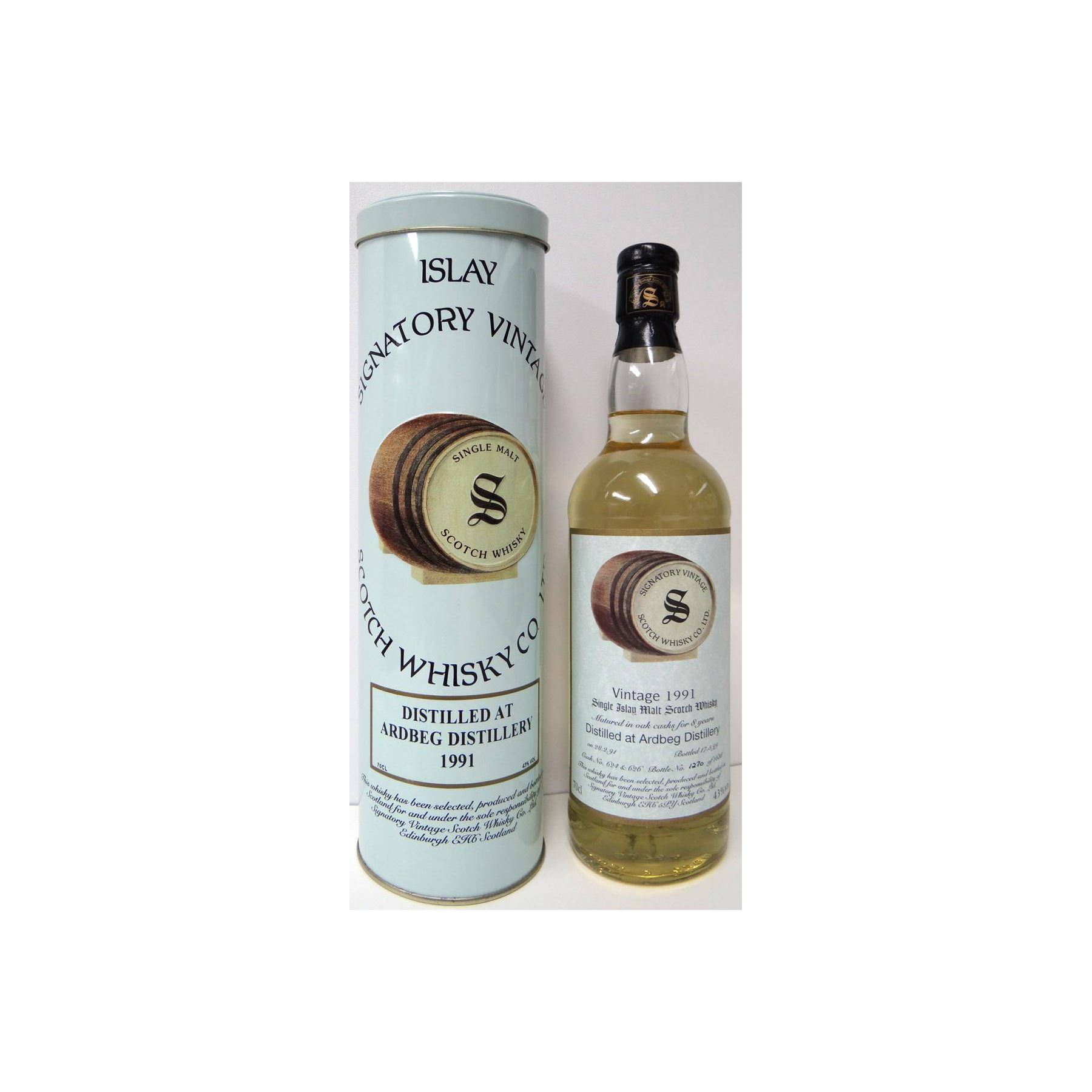 Ardbeg Vintage Collection 1991 8 Years Single Malt Whisky 3