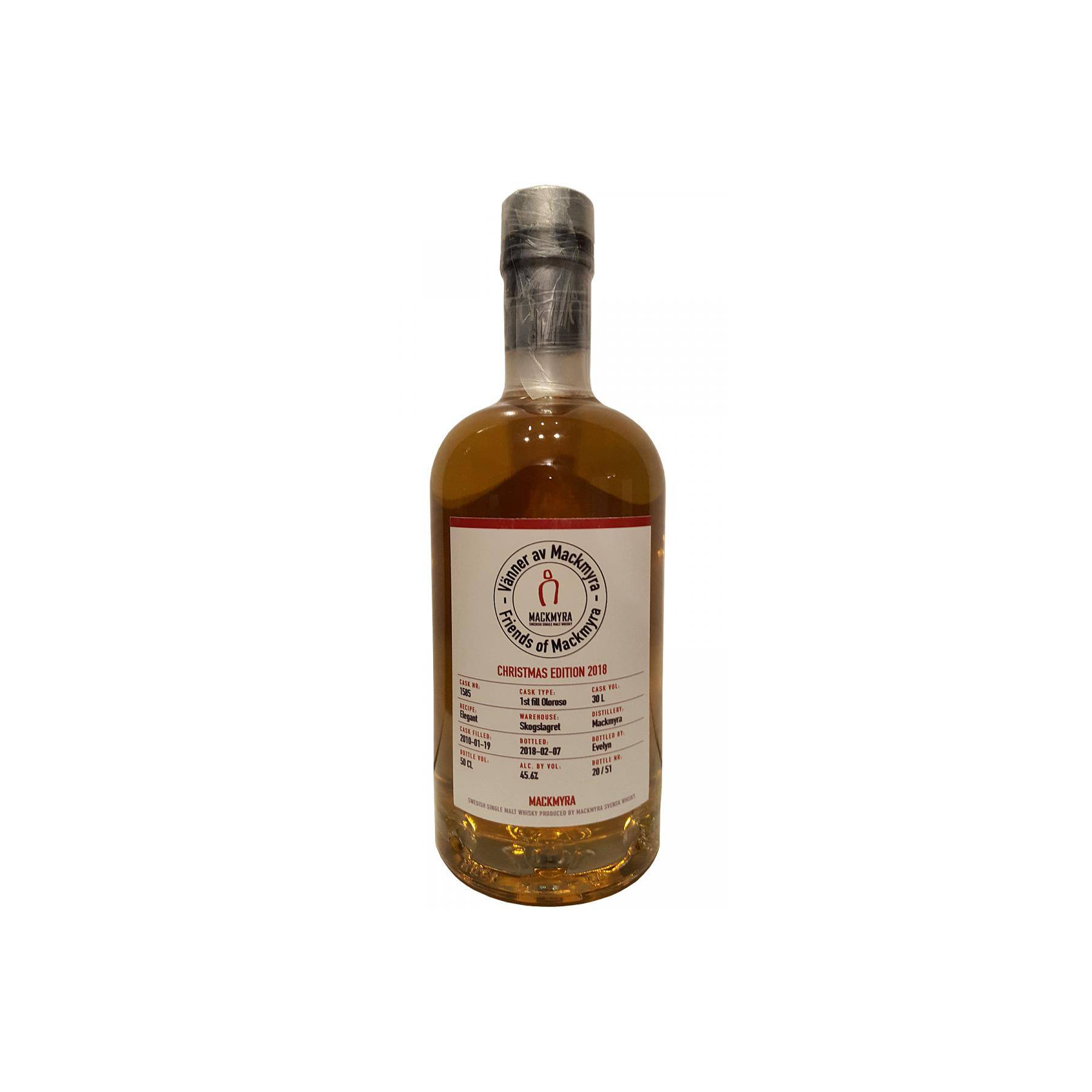 Mackmyra 2010 8 Years Single Malt Whisky