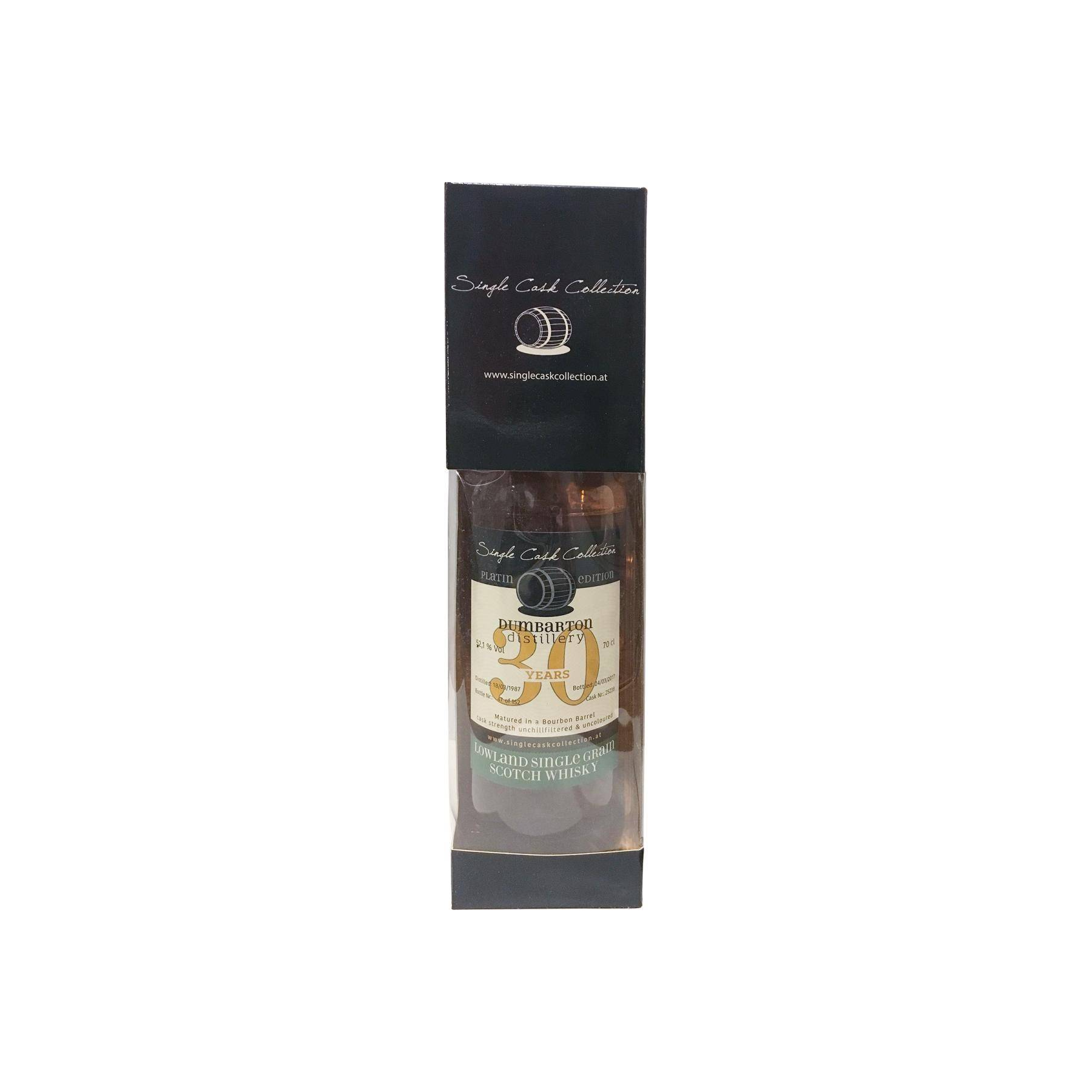 Dumbarton 1987 30 Years Single Grain Whisky 2