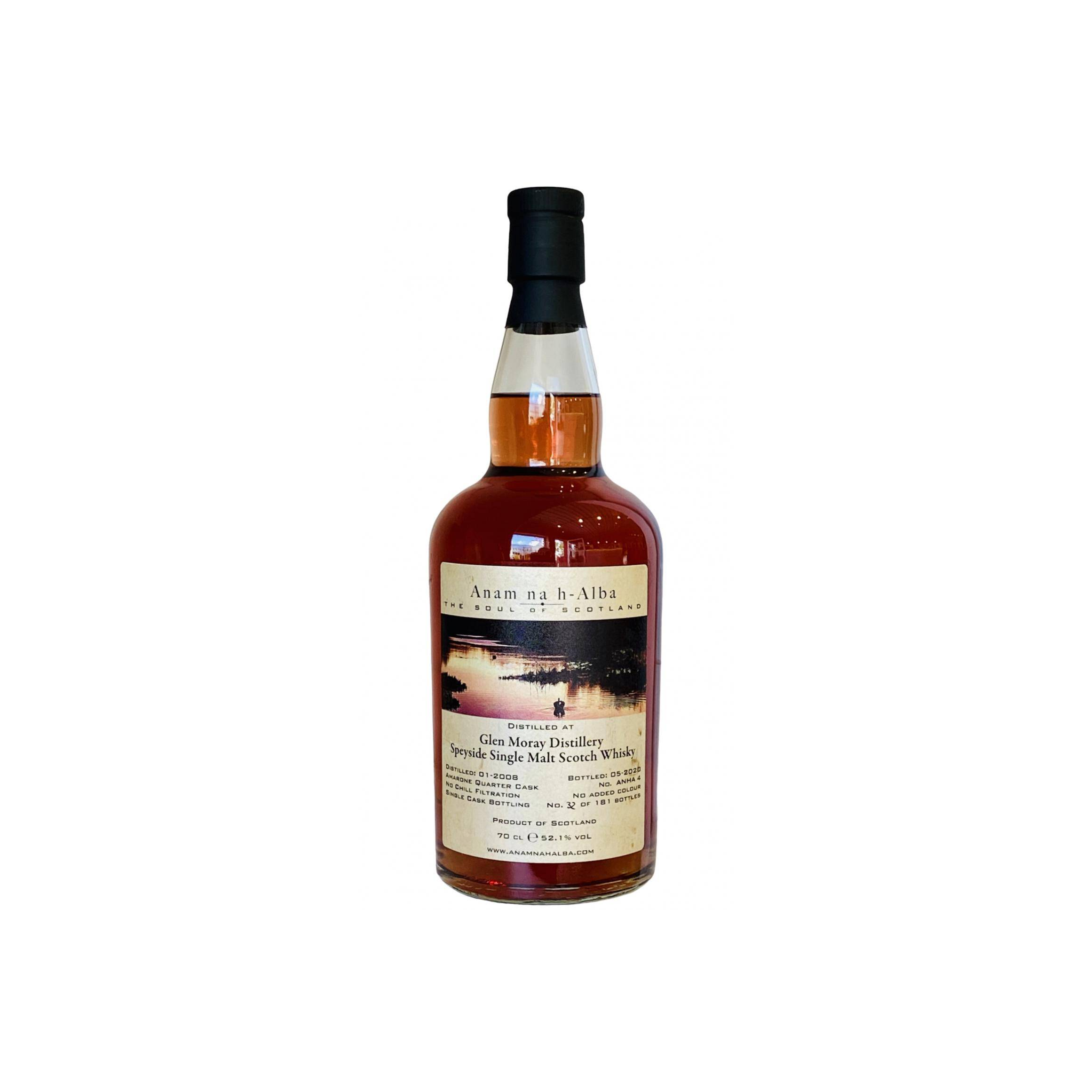 Glen Moray 2008 12 Years Single Malt Whisky