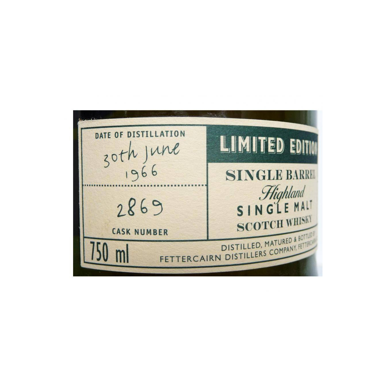 Fettercairn Limited Edition 1966 30 Years Single Malt Whisky 3