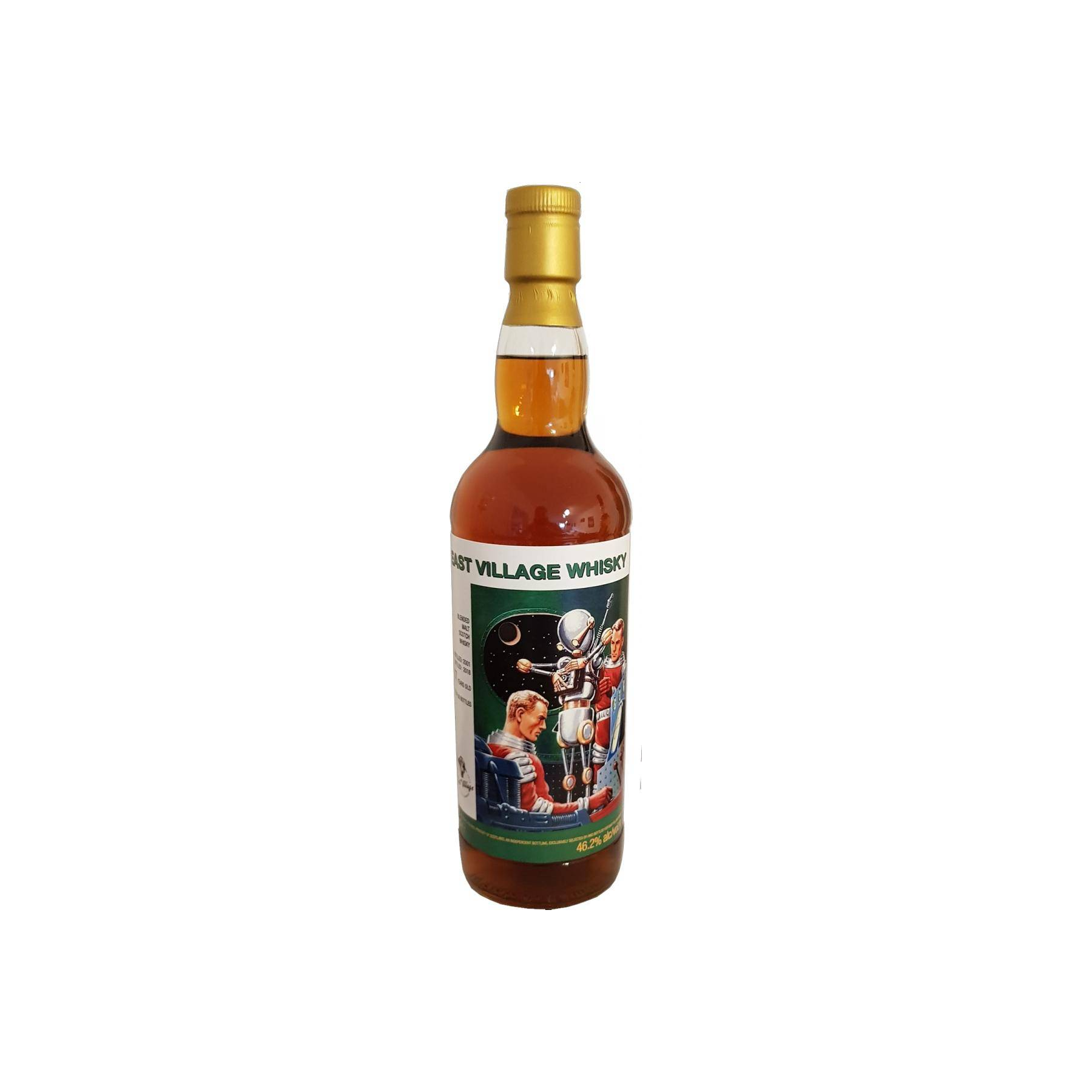 East Village Whisky Company 2001 17 Years Blended Malt Whisky
