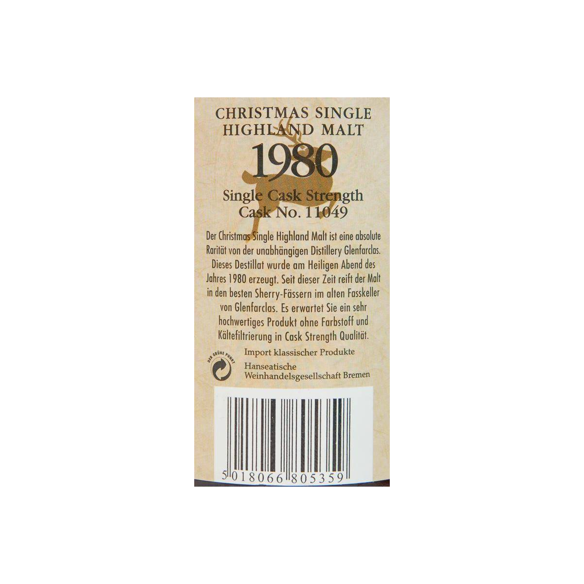 Glenfarclas 1980 22 Years Single Malt Whisky 3