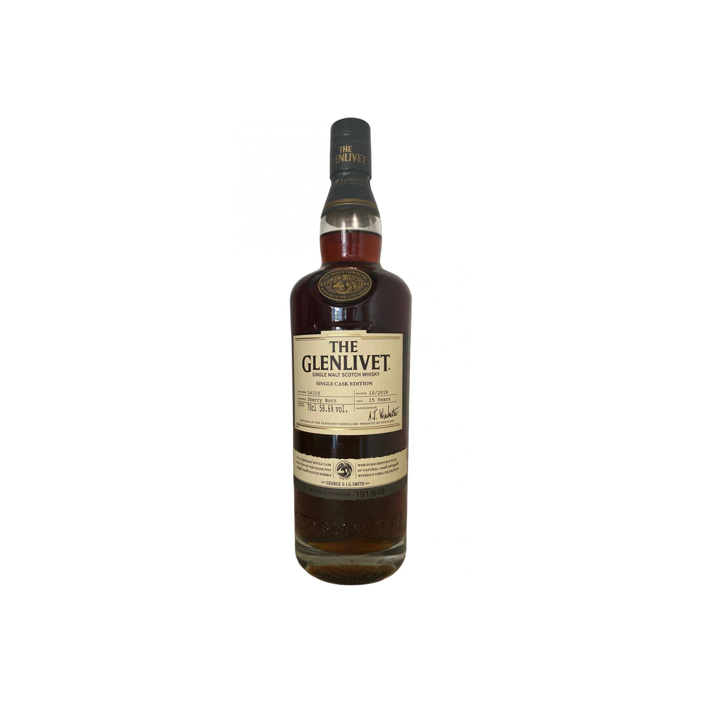 The Glenlivet 15 Years Single Malt Whisky